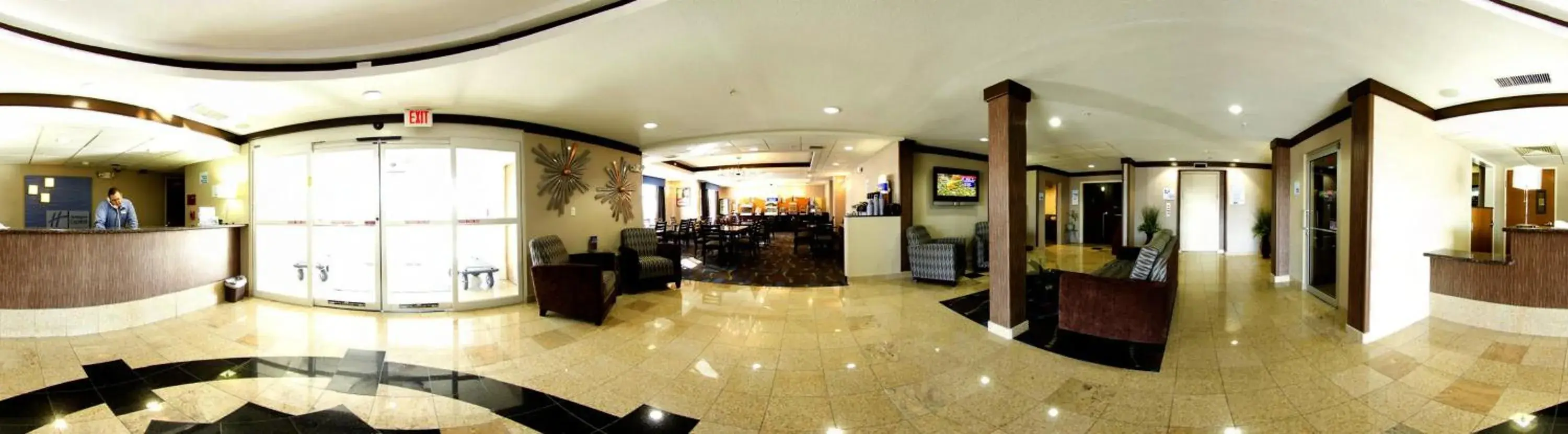 Lobby or reception in Holiday Inn Express Hotel and Suites Bastrop by IHG Lobby or reception in Holiday Inn Express Hotel and Suites Bastrop by IHG