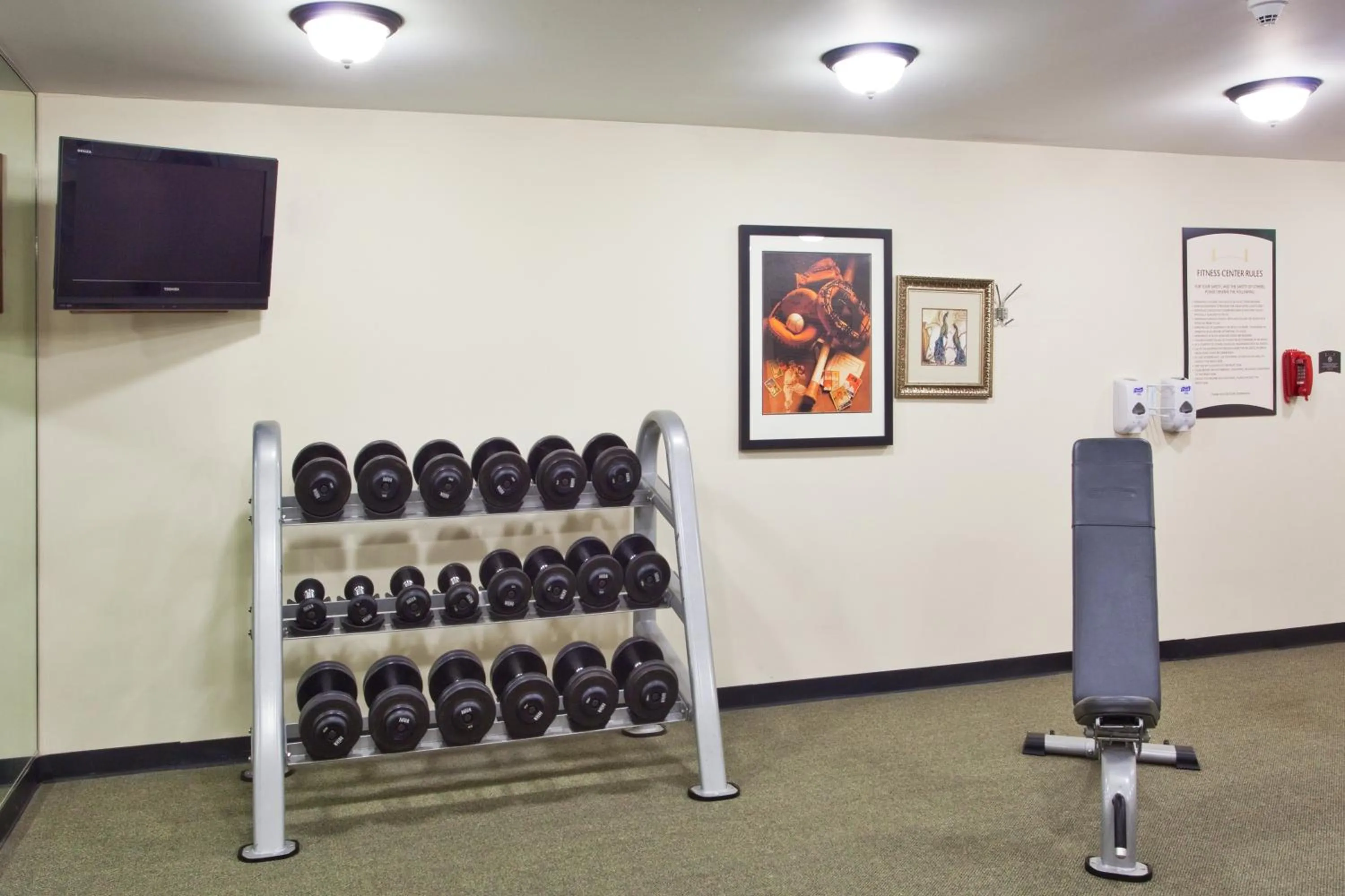 Fitness centre/facilities in Staybridge Suites Columbus - Fort Benning by IHG
