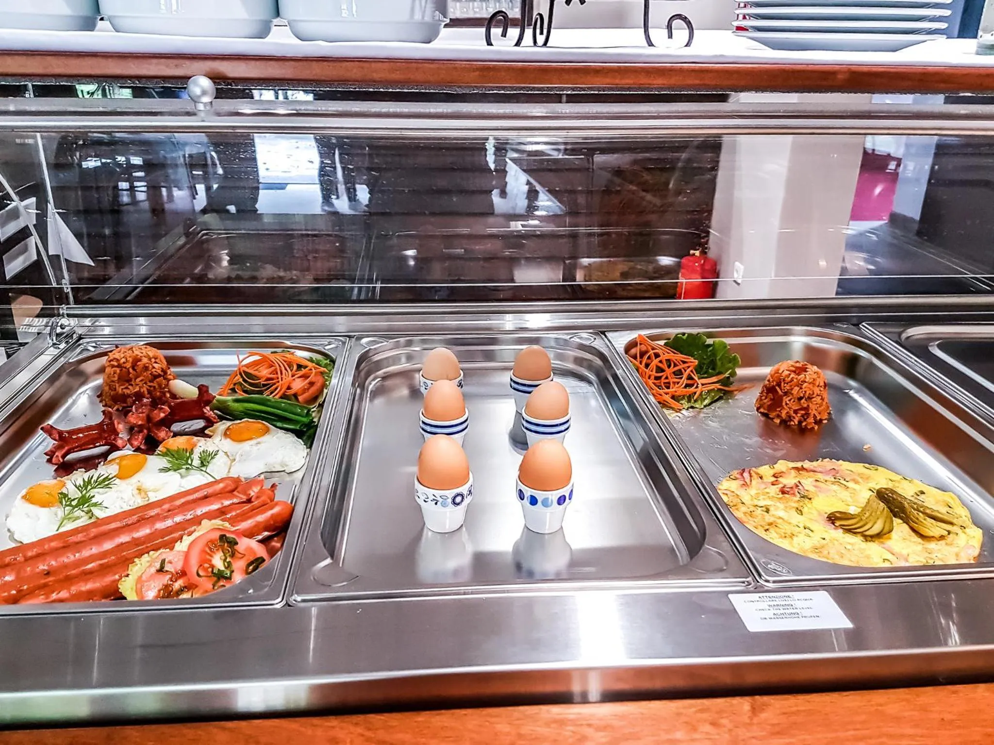 Buffet breakfast in B&B Villa Angy