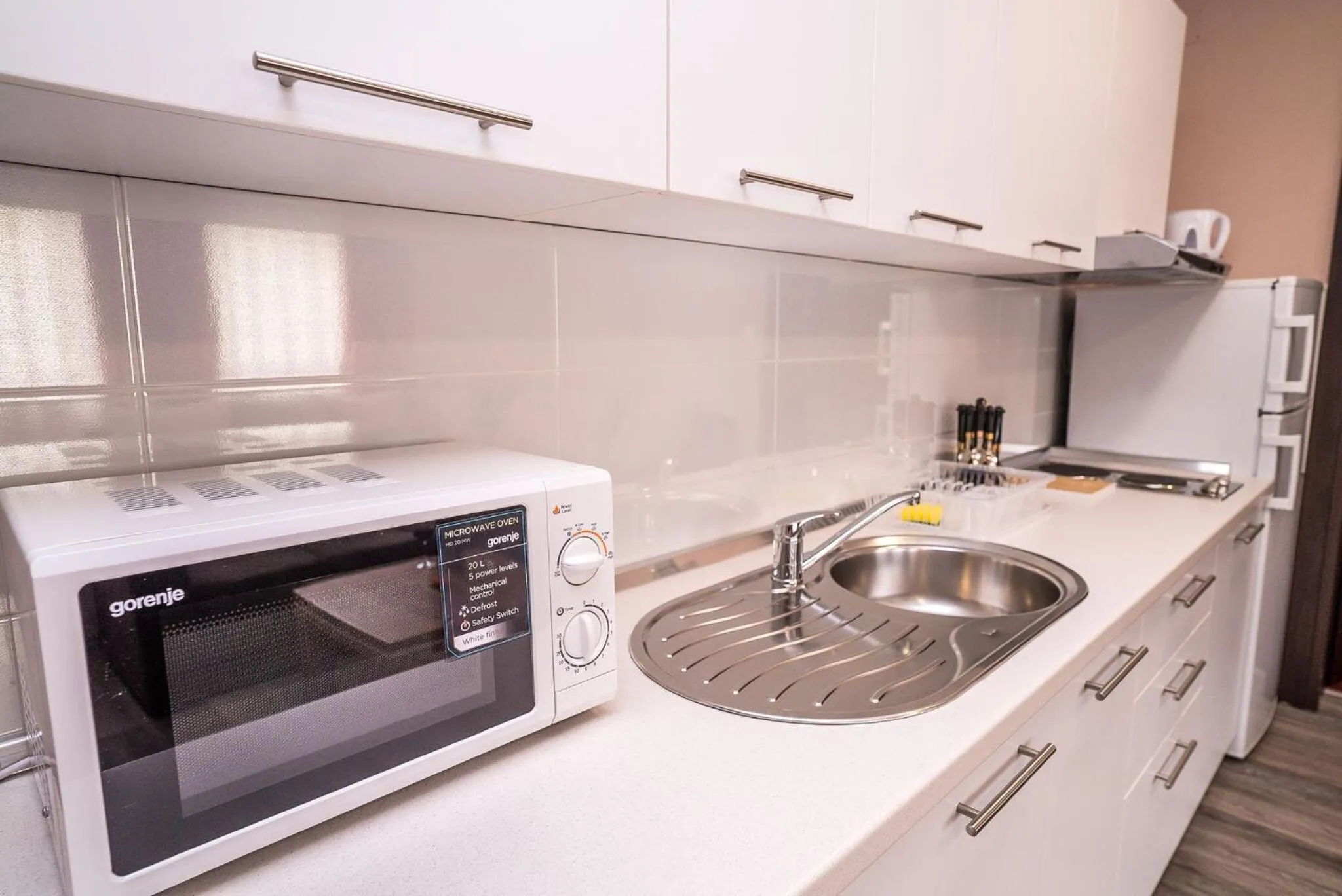 Kitchen or kitchenette in B&B Villa Angy