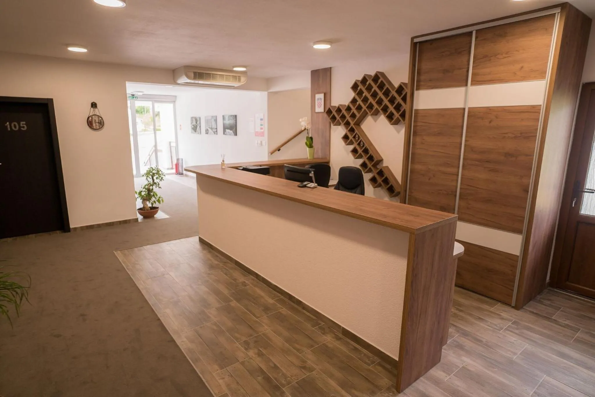 Lobby or reception in B&B Villa Angy