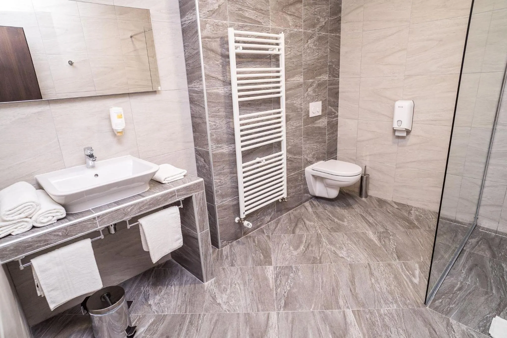 Bathroom in B&B Villa Angy
