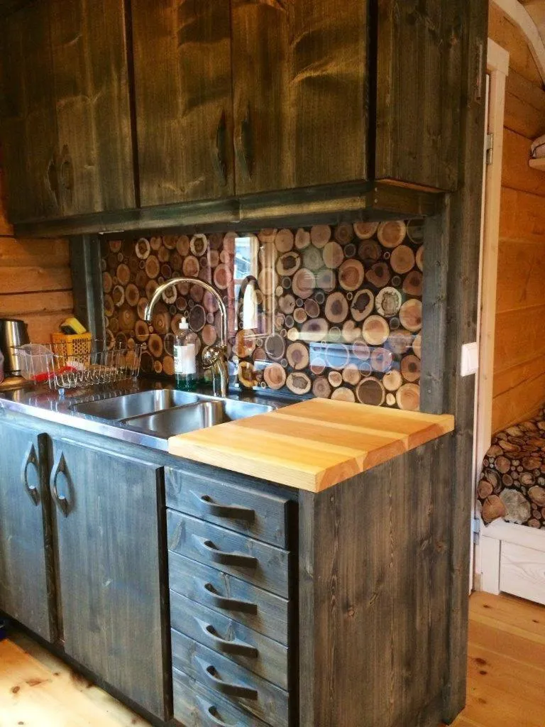 Kitchen or kitchenette in STF Hotel & Hostel Persåsen