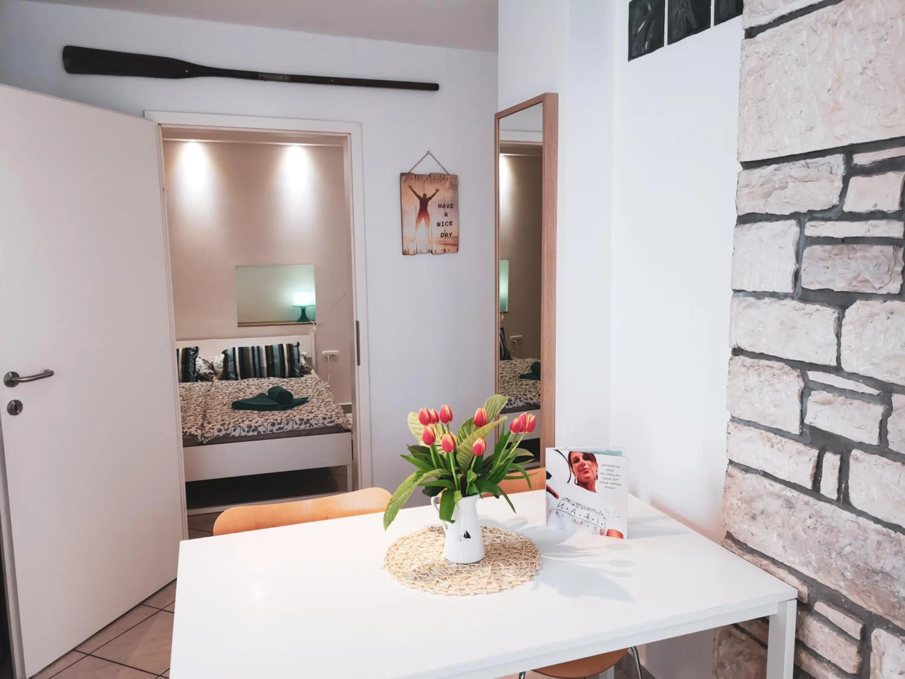 Dining area, Bed in Apartments Vela