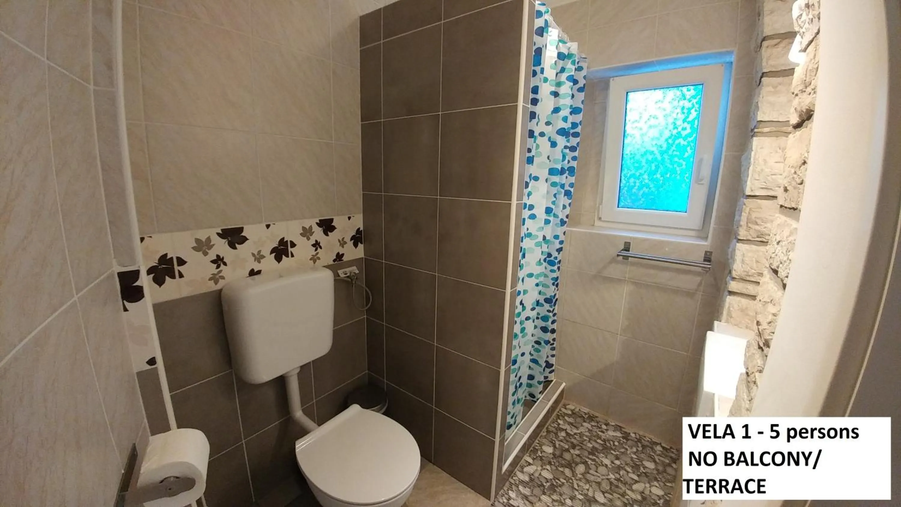 Shower in Apartments Vela
