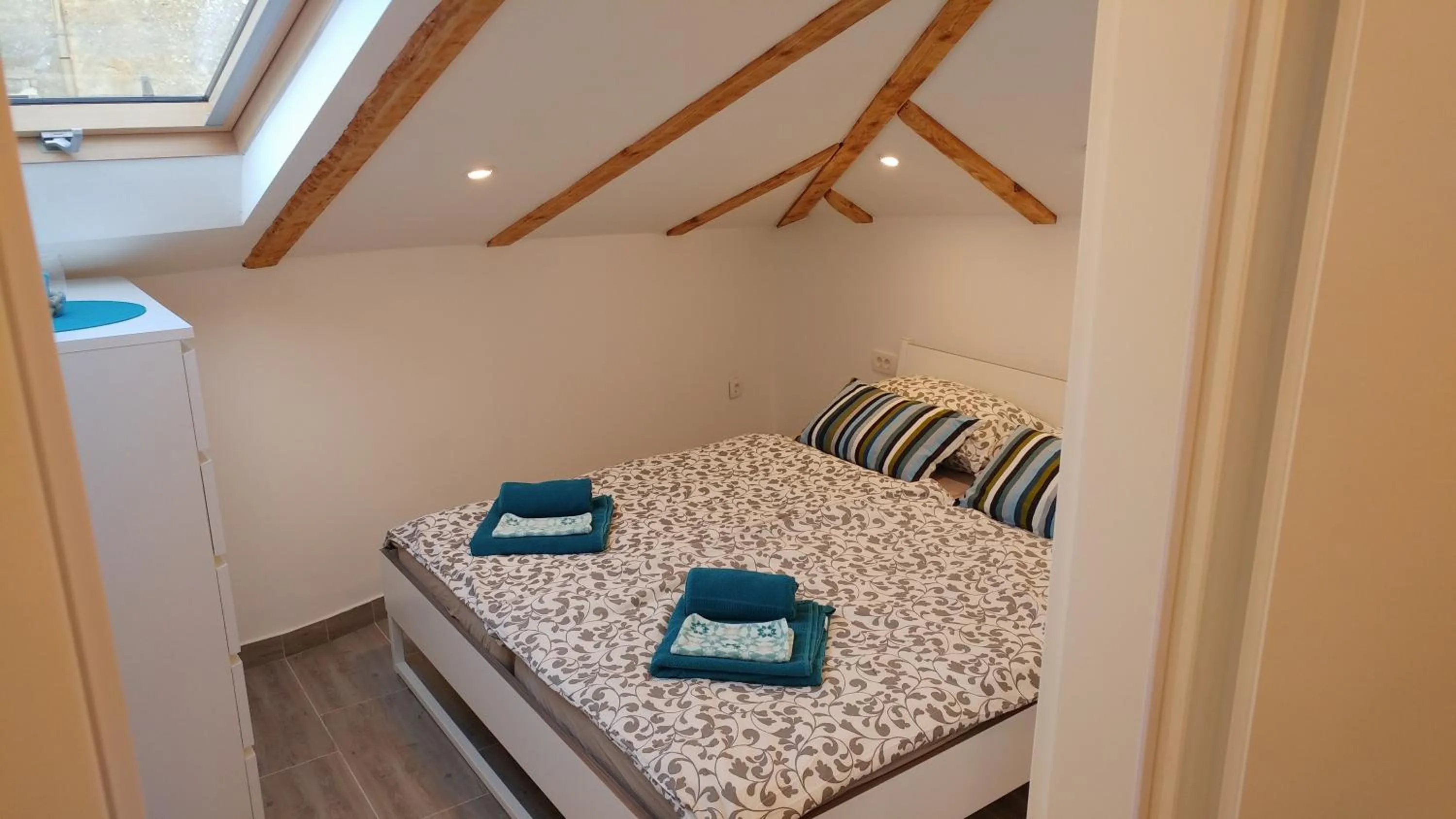 Bed in Apartments Vela