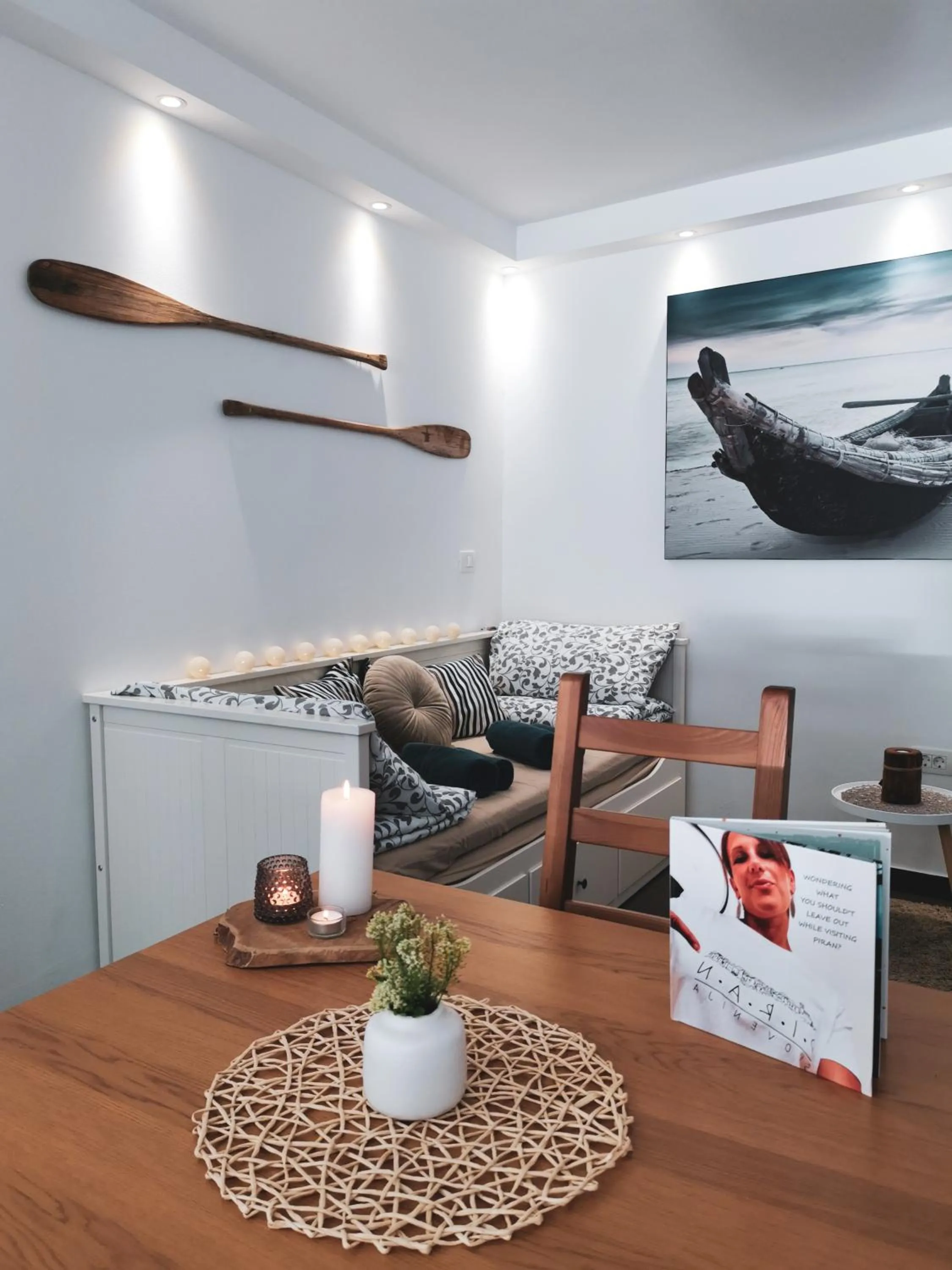 Living room in Apartments Vela