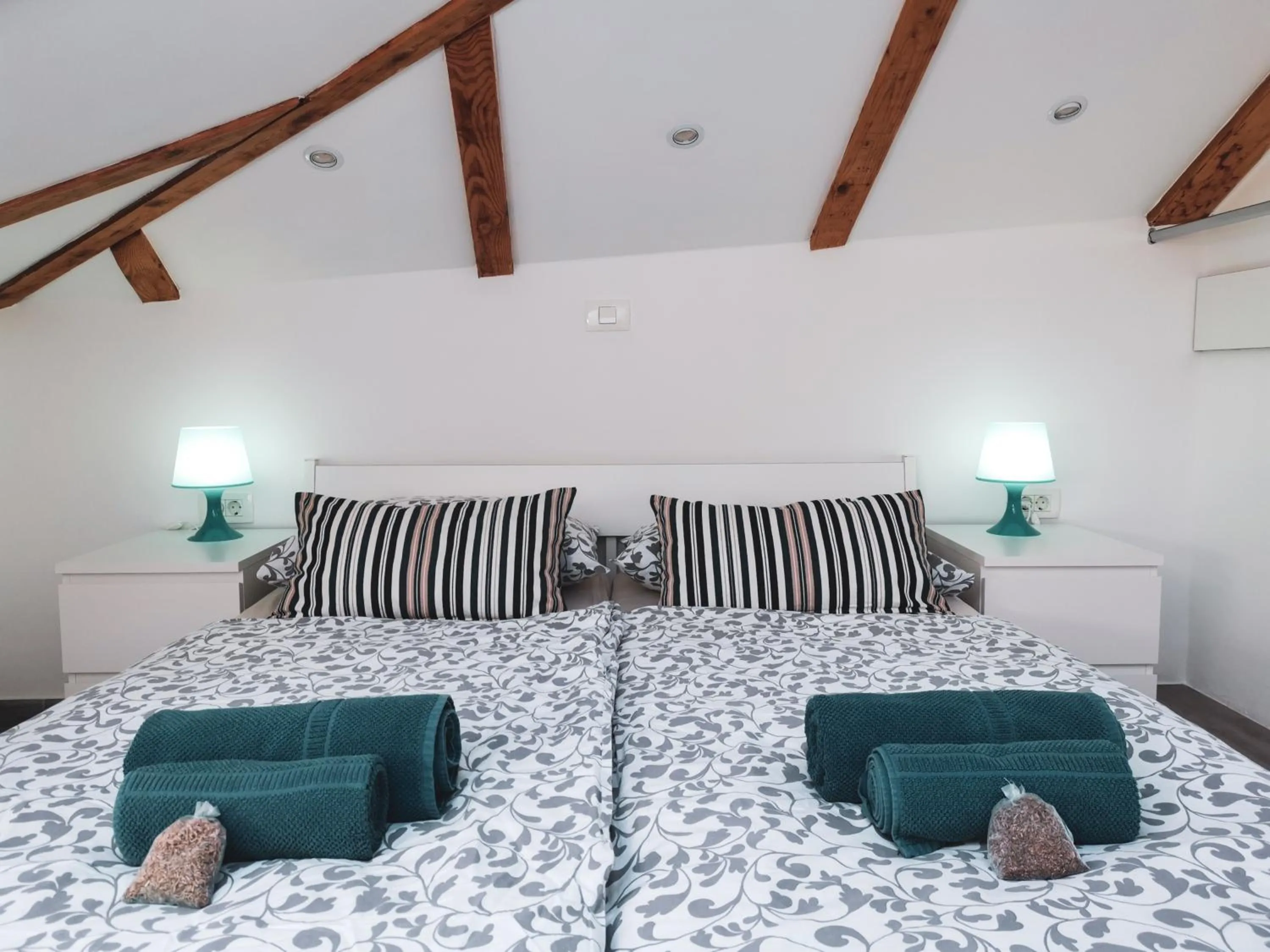 Bed in Apartments Vela