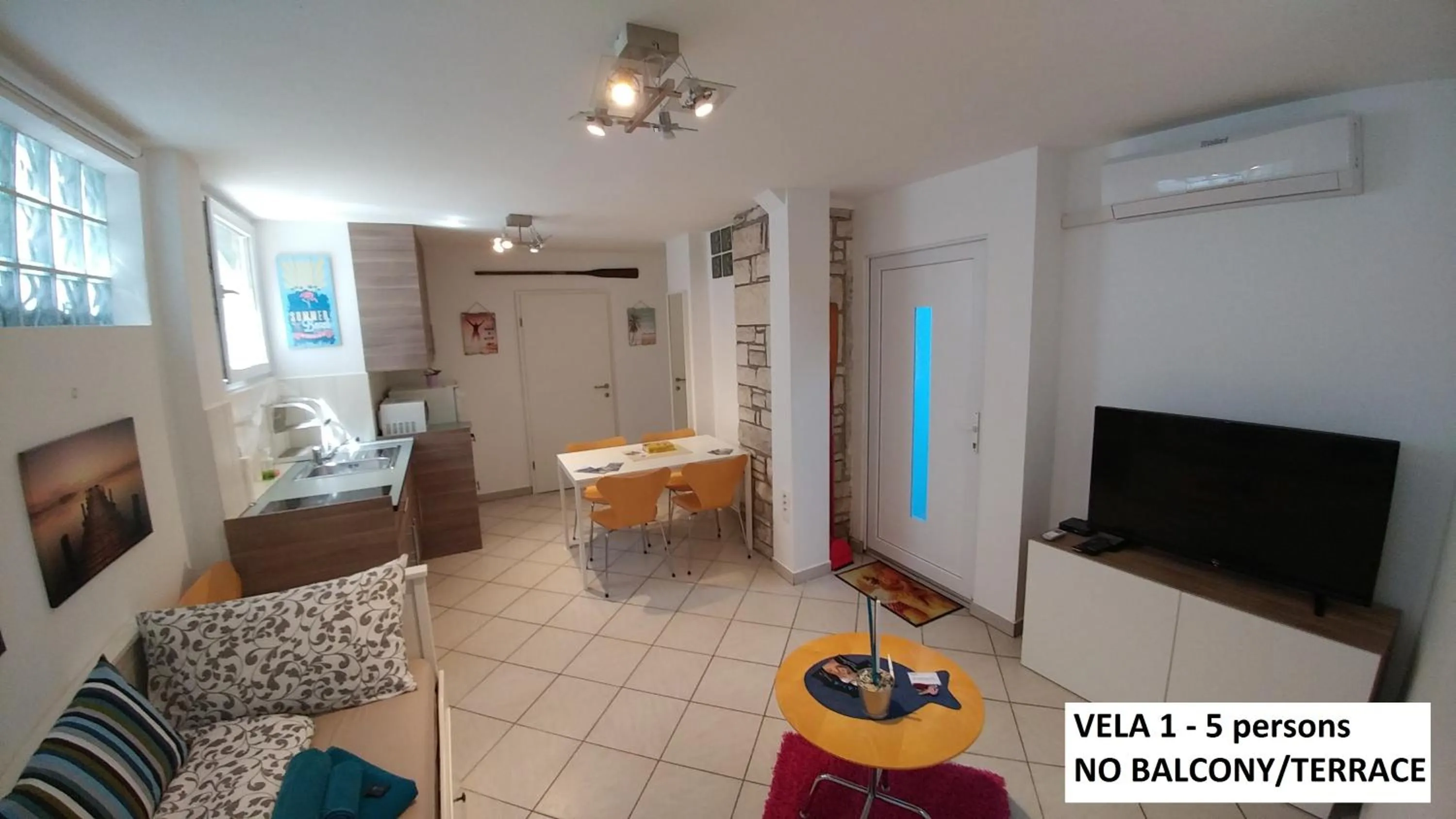 Kitchen or kitchenette in Apartments Vela