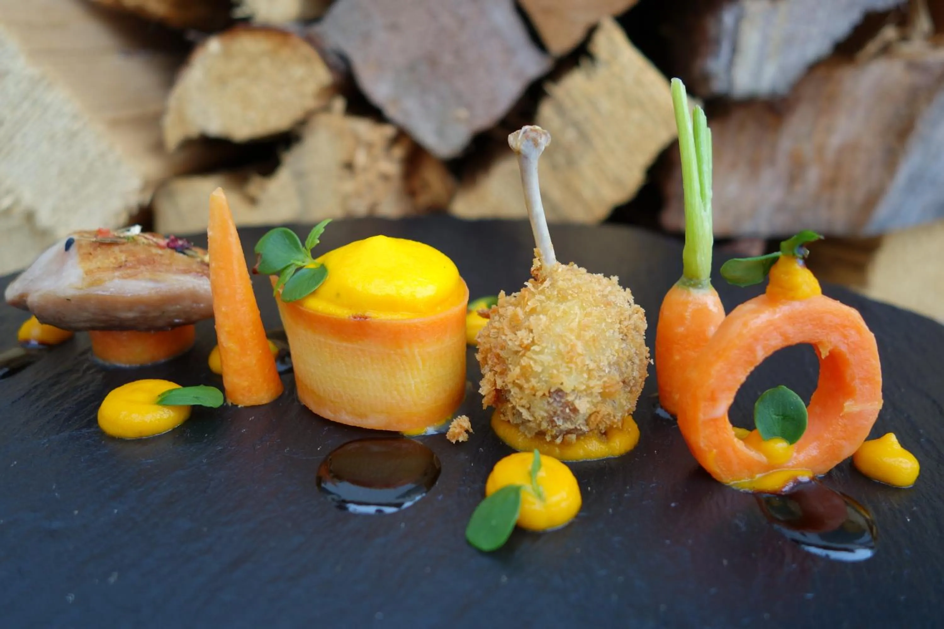 Food in Romantik Hotel Chalet am Kiental