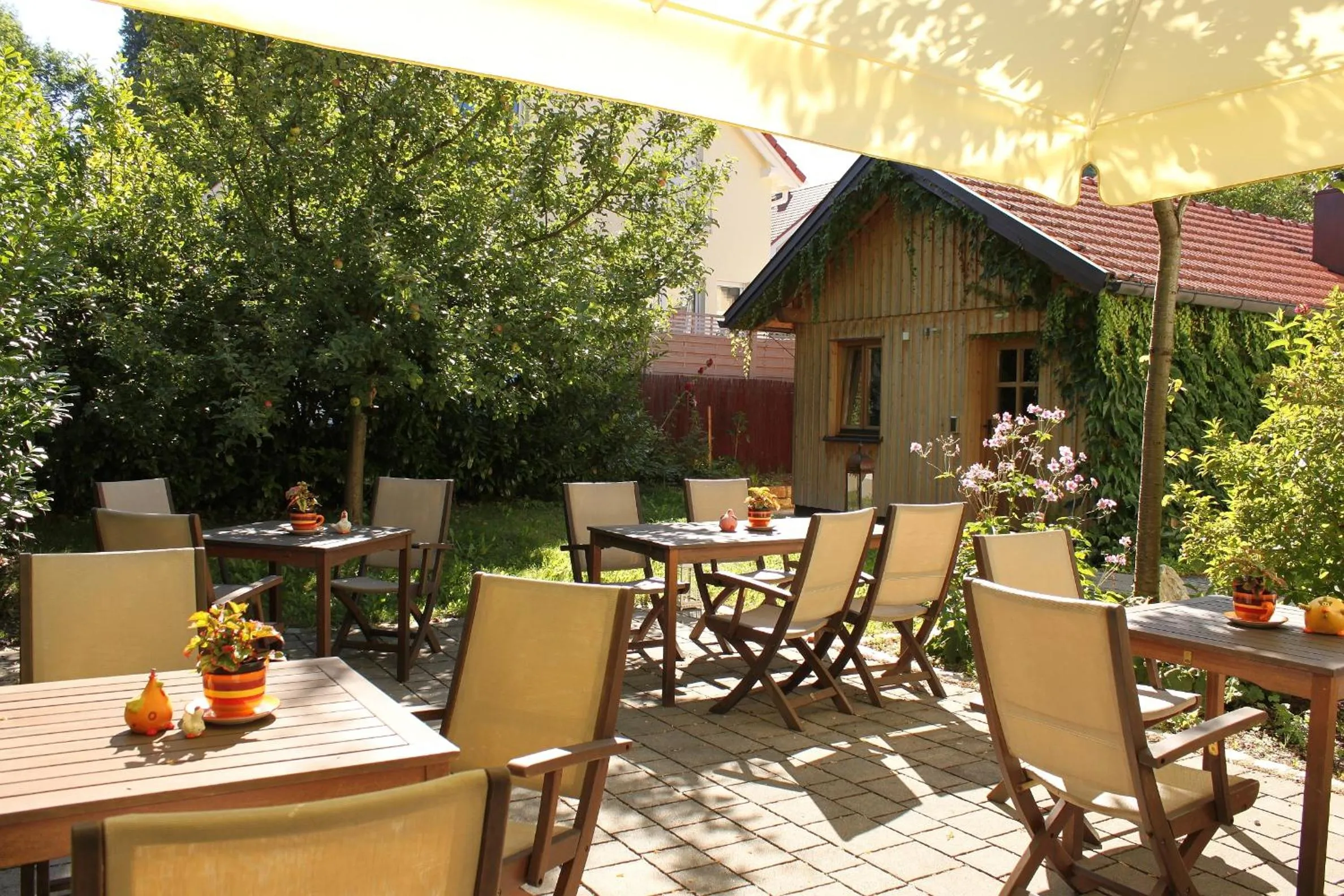 Balcony/Terrace in Romantik Hotel Chalet am Kiental