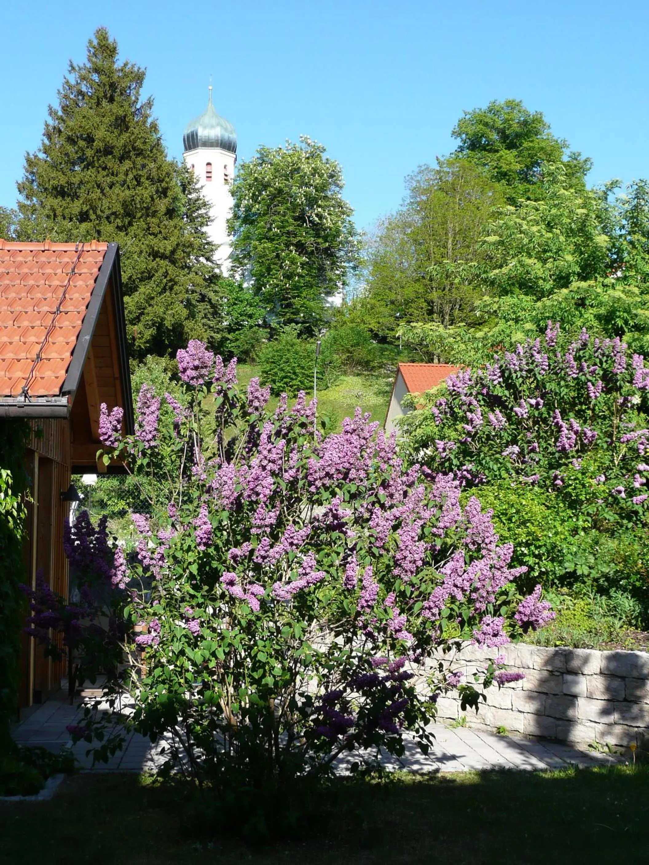 Garden in Romantik Hotel Chalet am Kiental