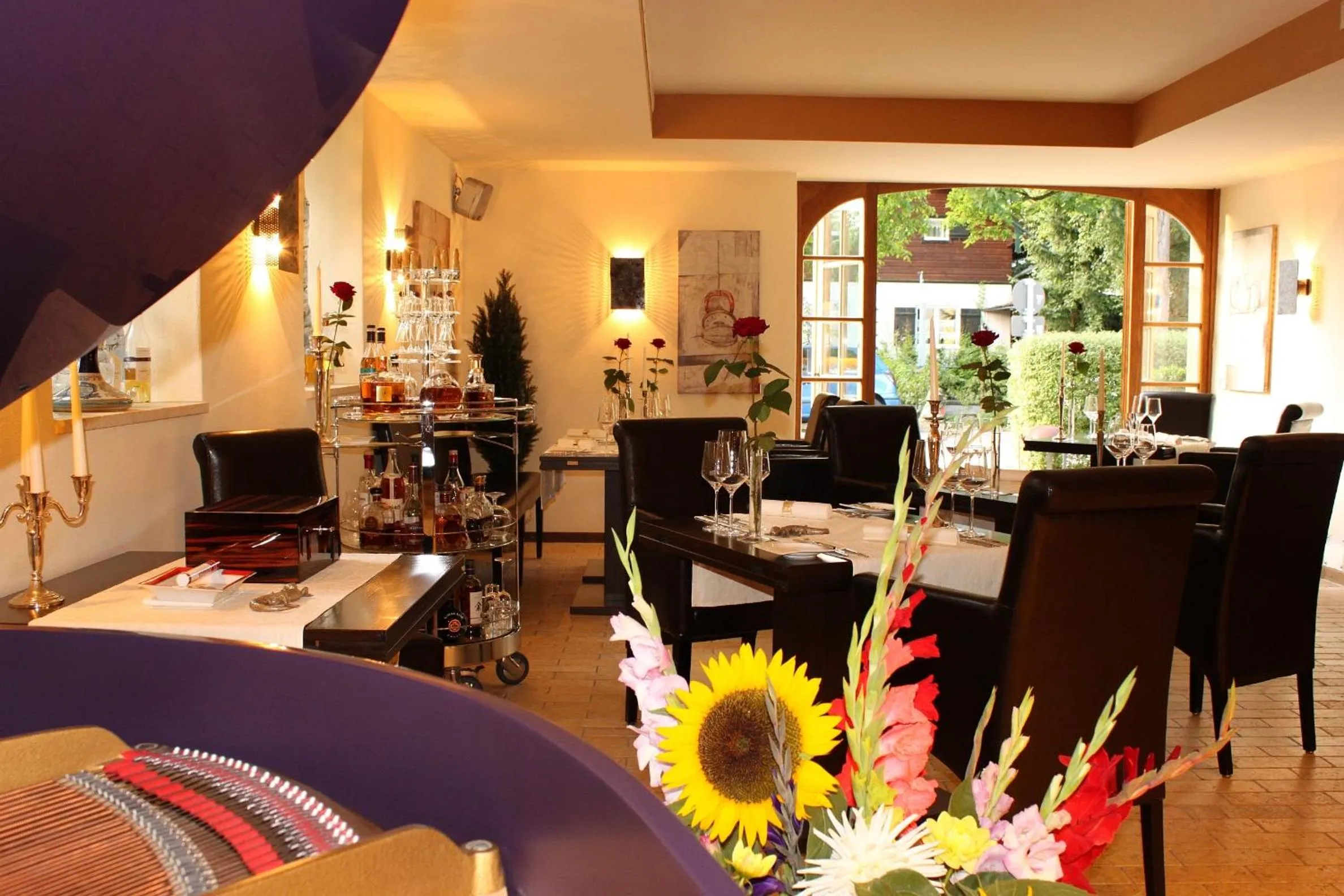 Restaurant/places to eat in Romantik Hotel Chalet am Kiental