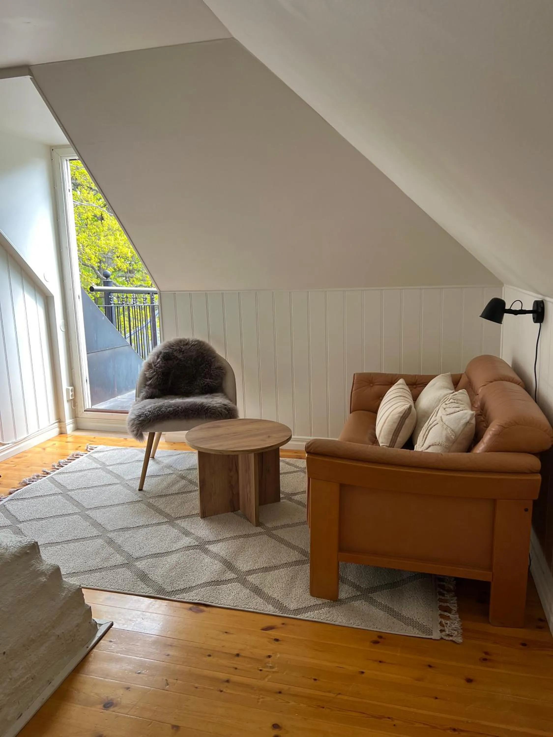 Living room in Stegeborg Trädgårdshotell