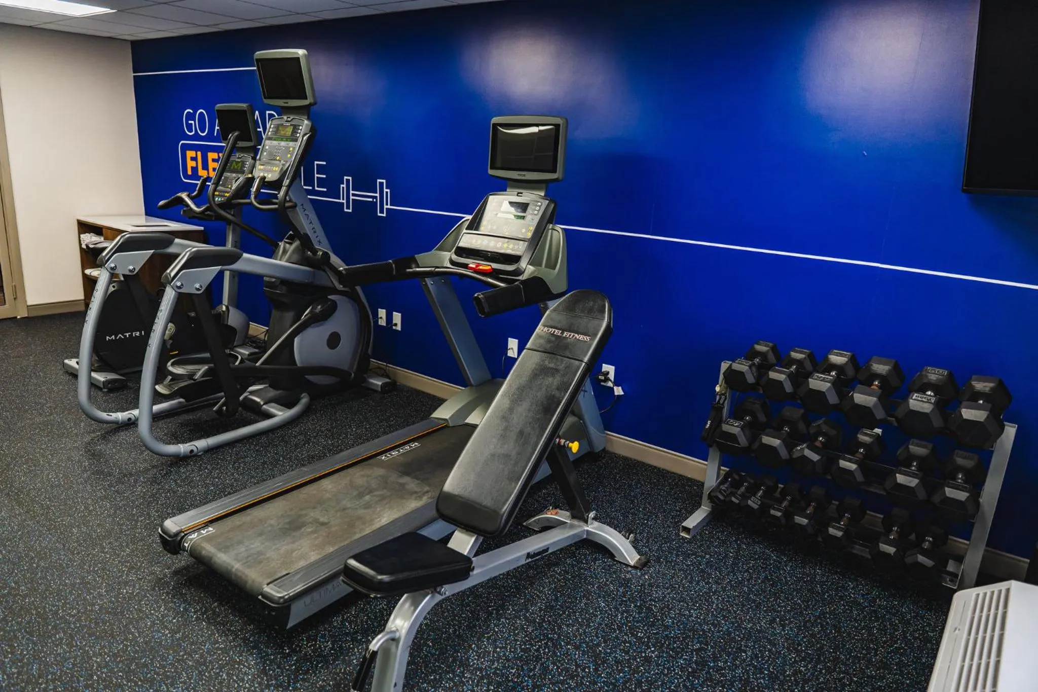 Fitness centre/facilities in Holiday Inn Express Frazer - Malvern by IHG