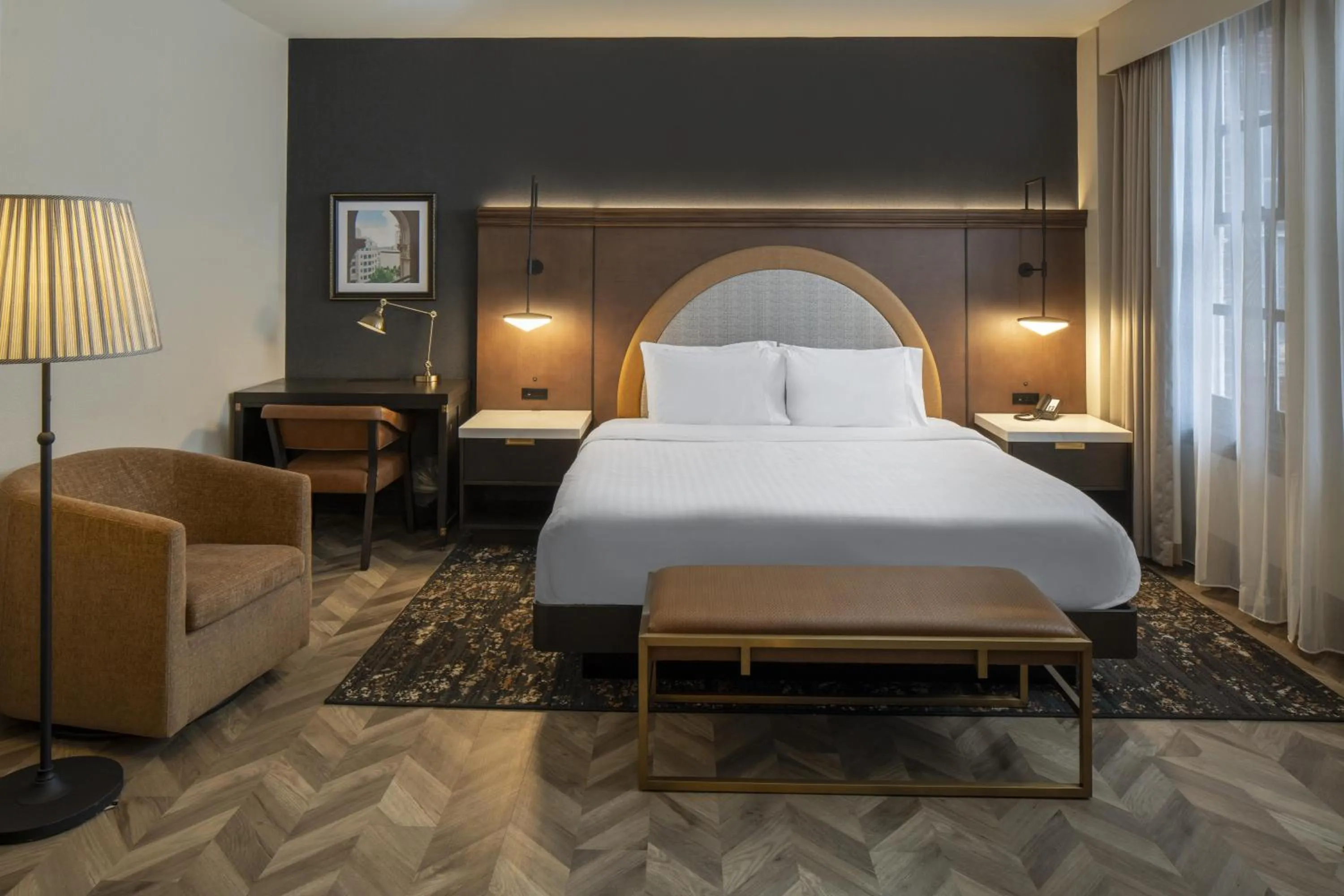 Bedroom, Bed in Hampton Inn & Suites Birmingham-Downtown-Tutwiler