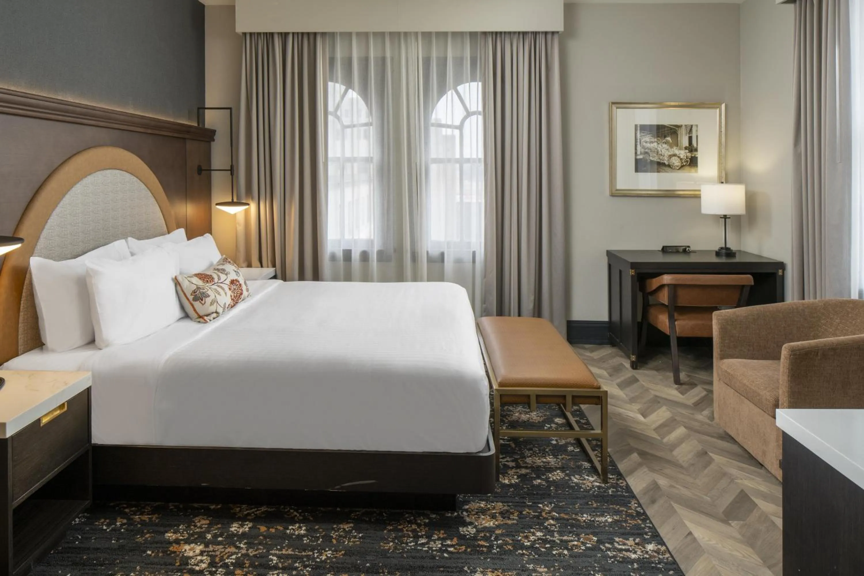 Bedroom, Bed in Hampton Inn & Suites Birmingham-Downtown-Tutwiler