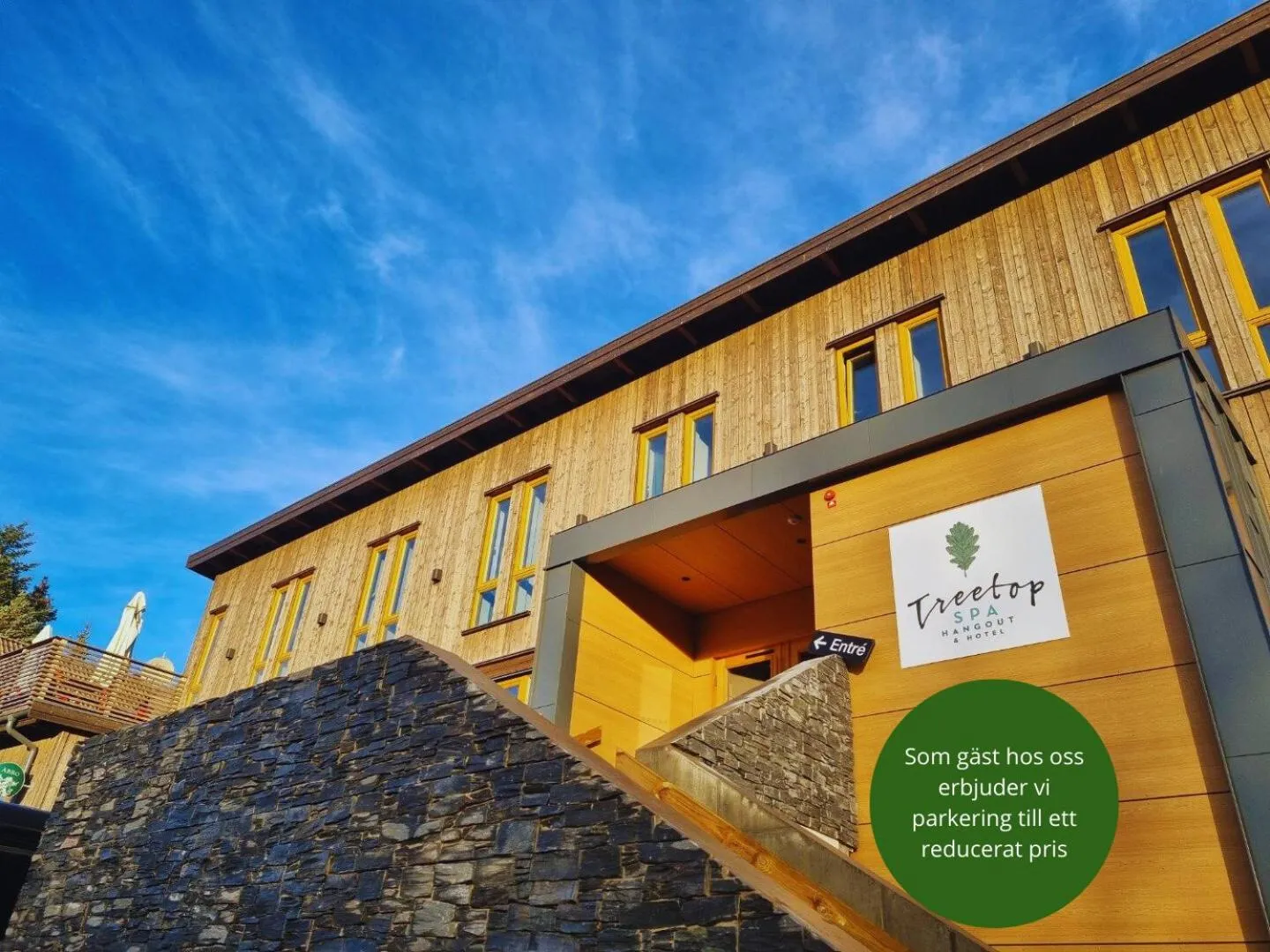 Property building in Treetop Spa Hangout & Hotel