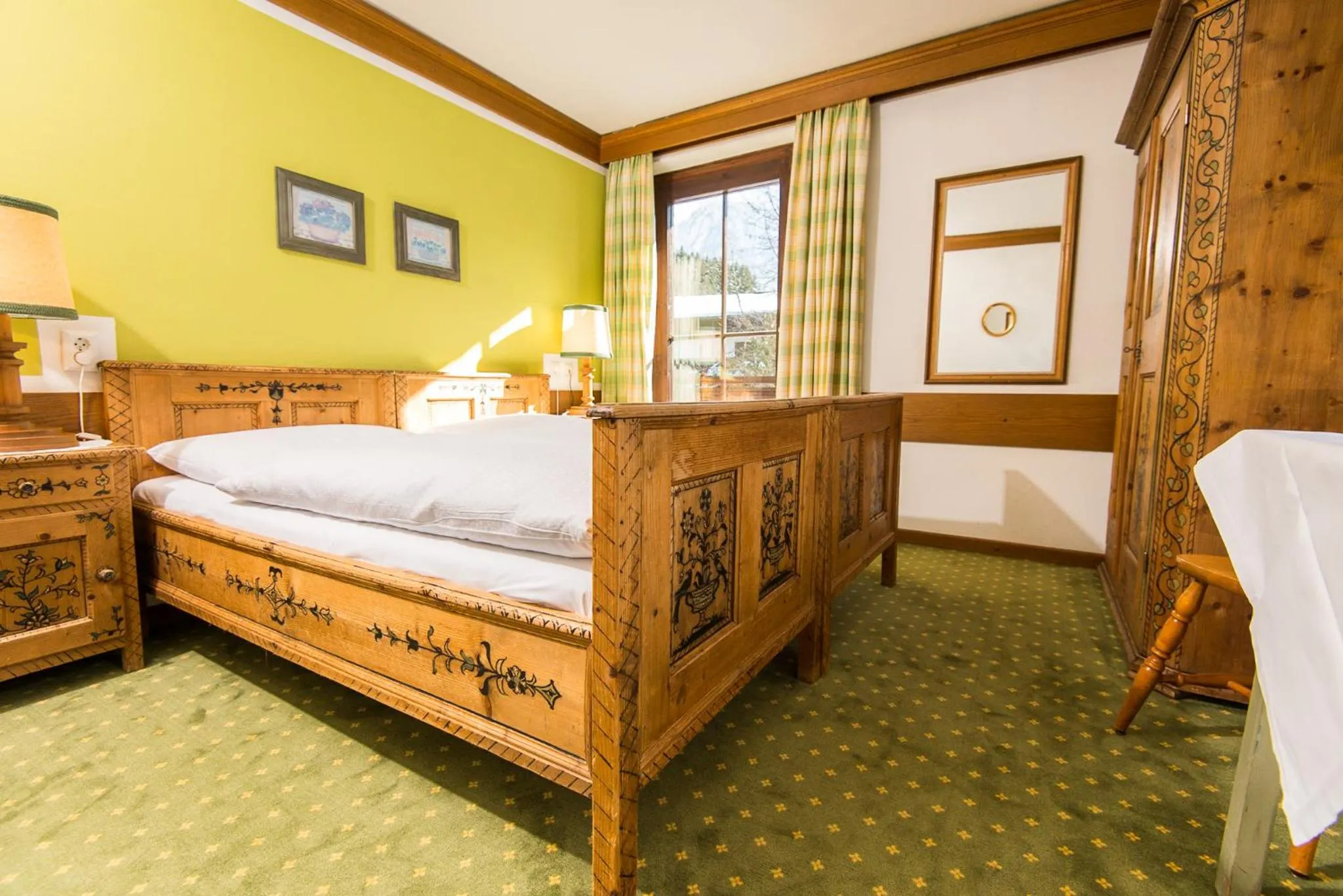 Photo of the whole room, Bed in Hotel zur Post