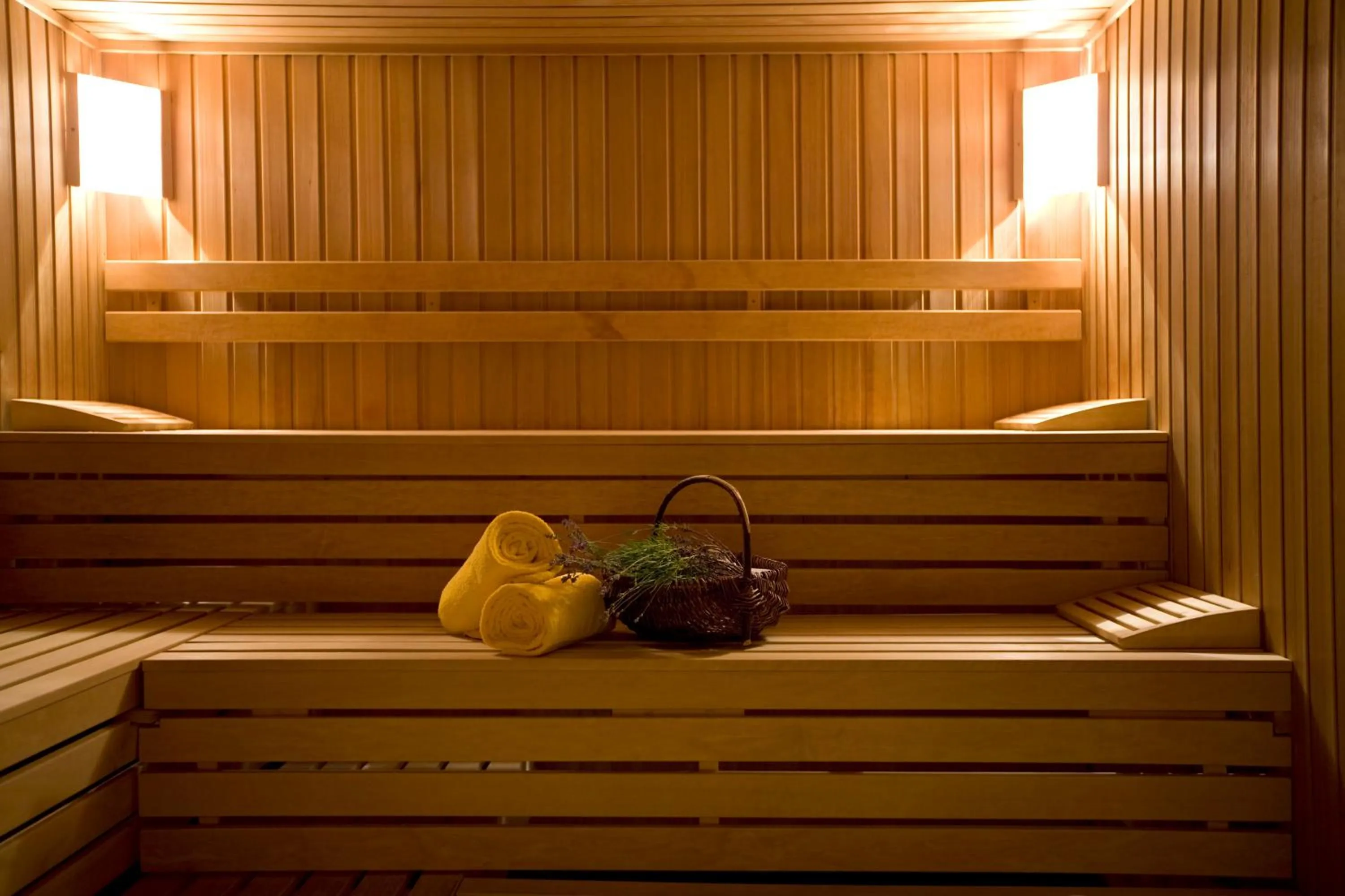 Sauna in n Apartments Hotel