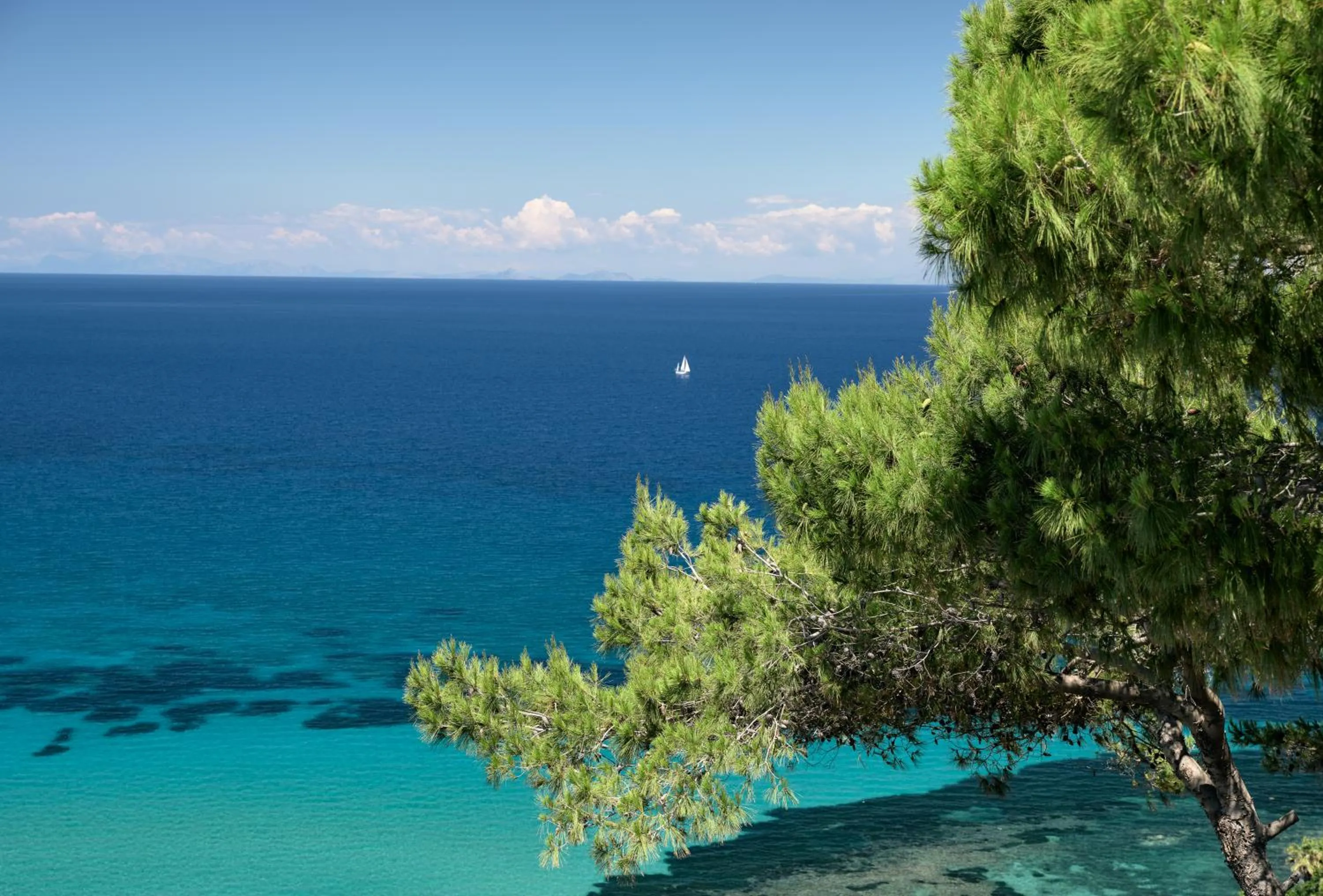 Sea view in Iconic Ionian Mudita Villa, By ThinkVilla