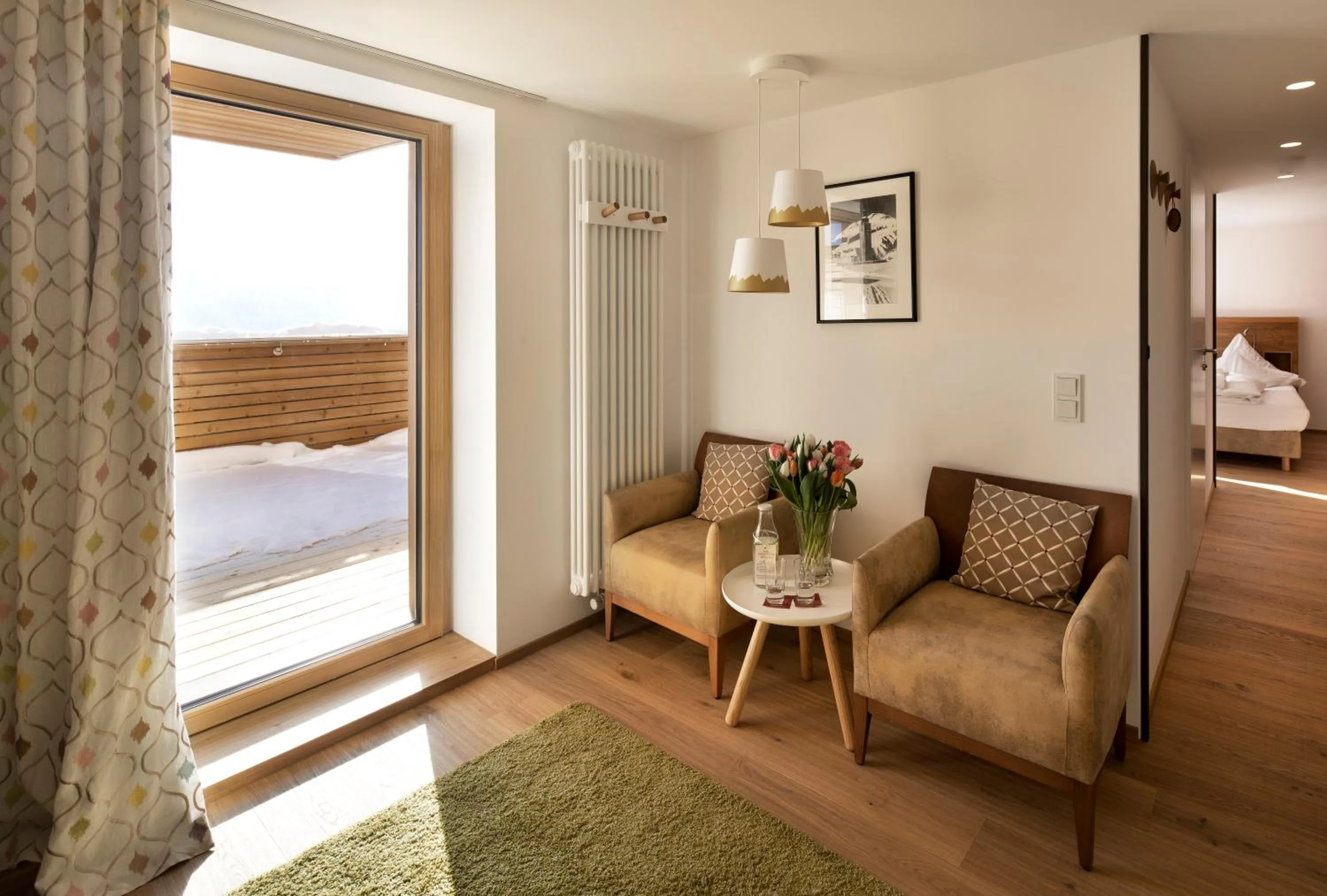 Seating area in Hotel Goldener Berg
