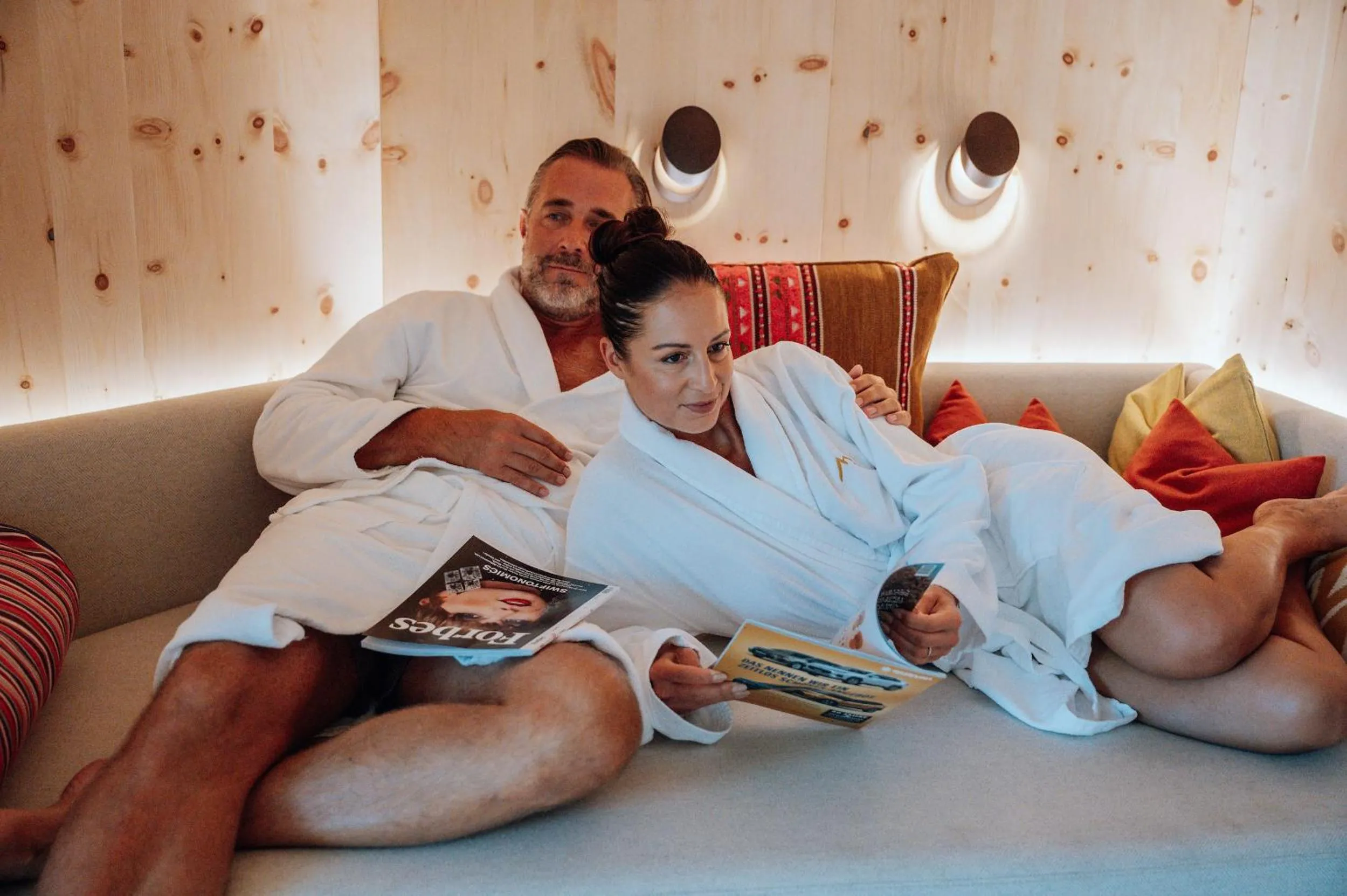 Spa and wellness centre/facilities in Hotel Goldener Berg