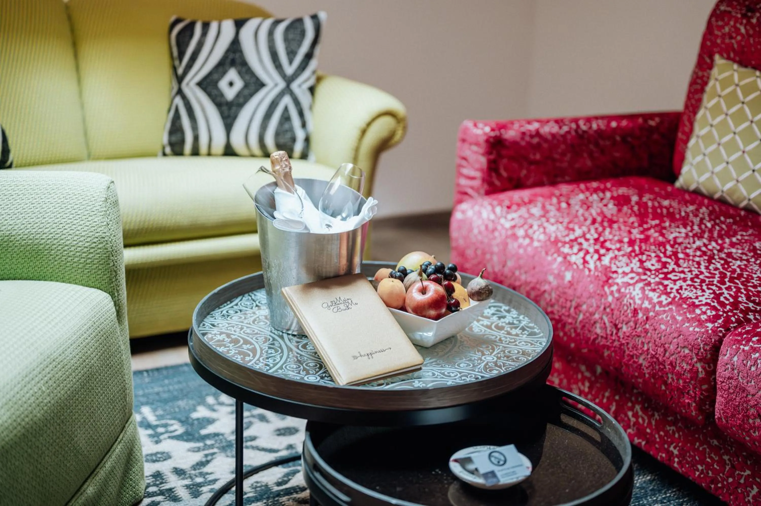 Living room in Hotel Goldener Berg