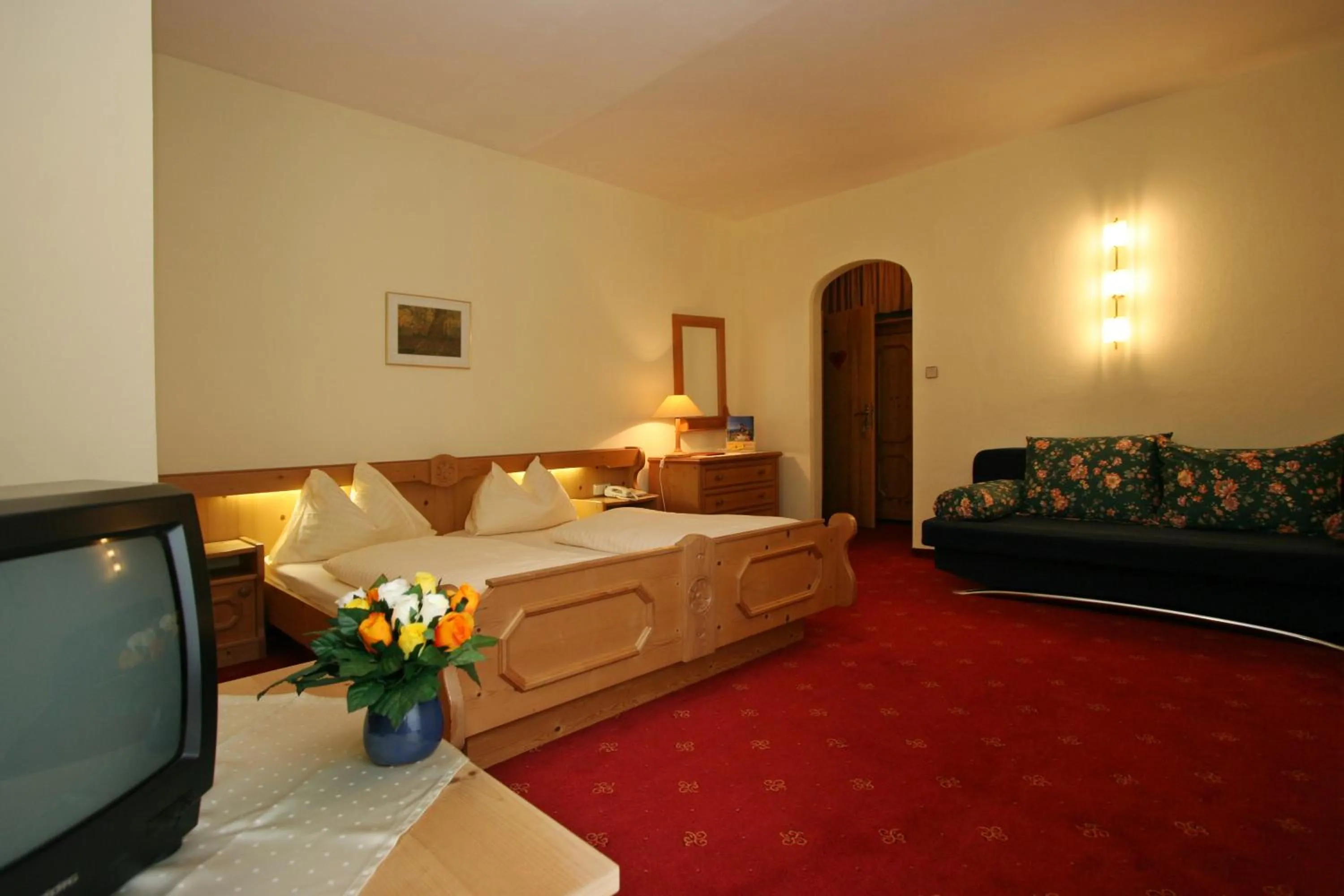 Photo of the whole room, Bed in Ferienhotel Alber