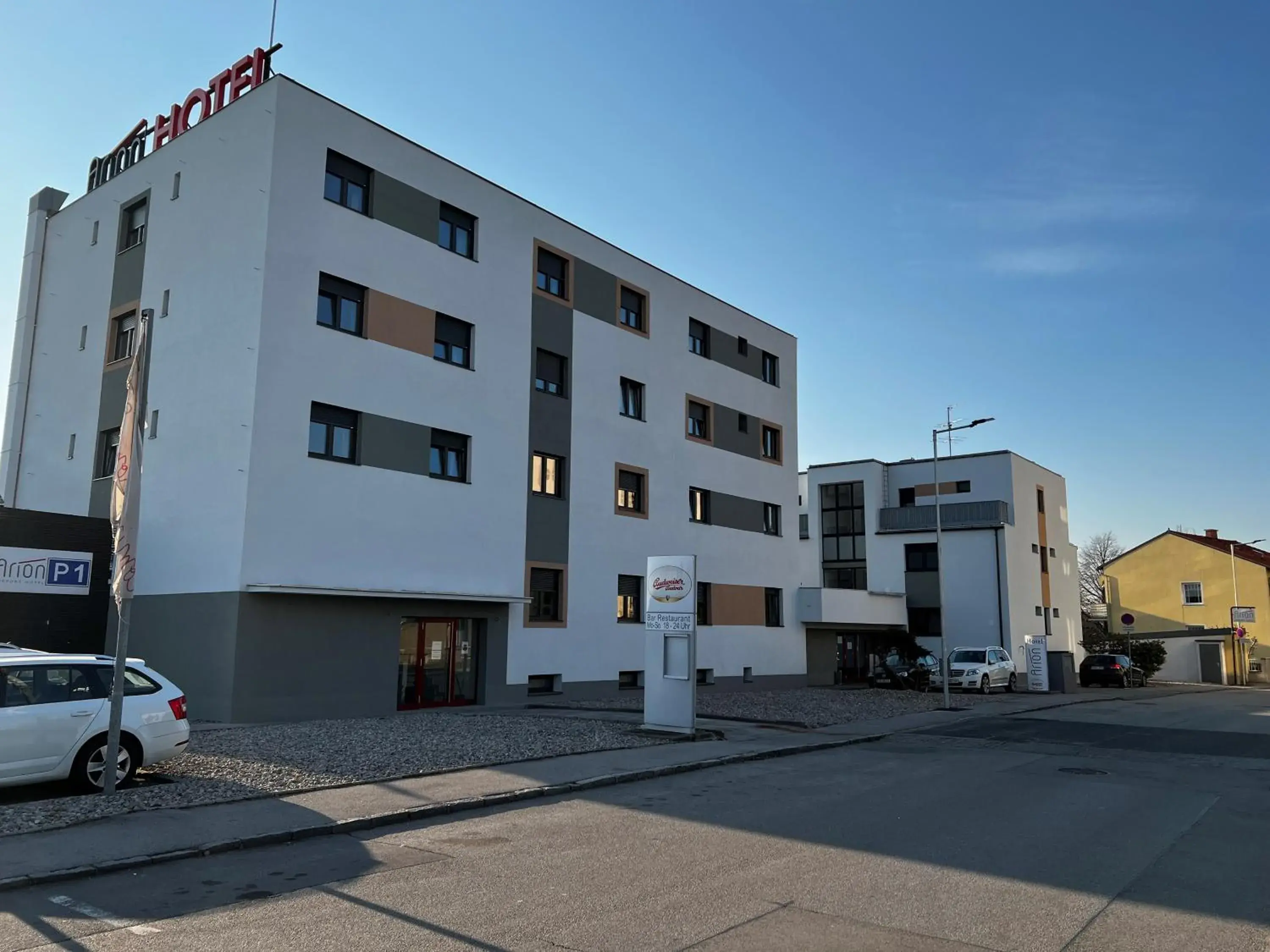 Property building in Arion Airport Hotel Property building in Arion Airport Hotel