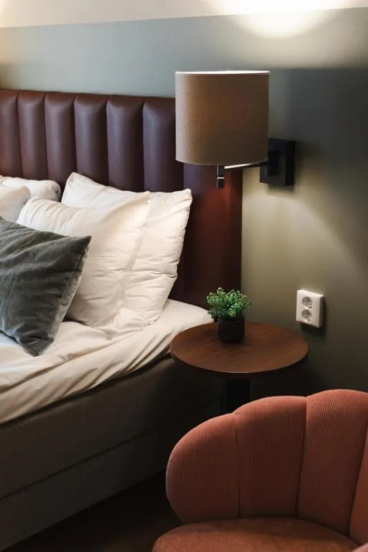 Bed in Elite Grand Hotel Norrköping