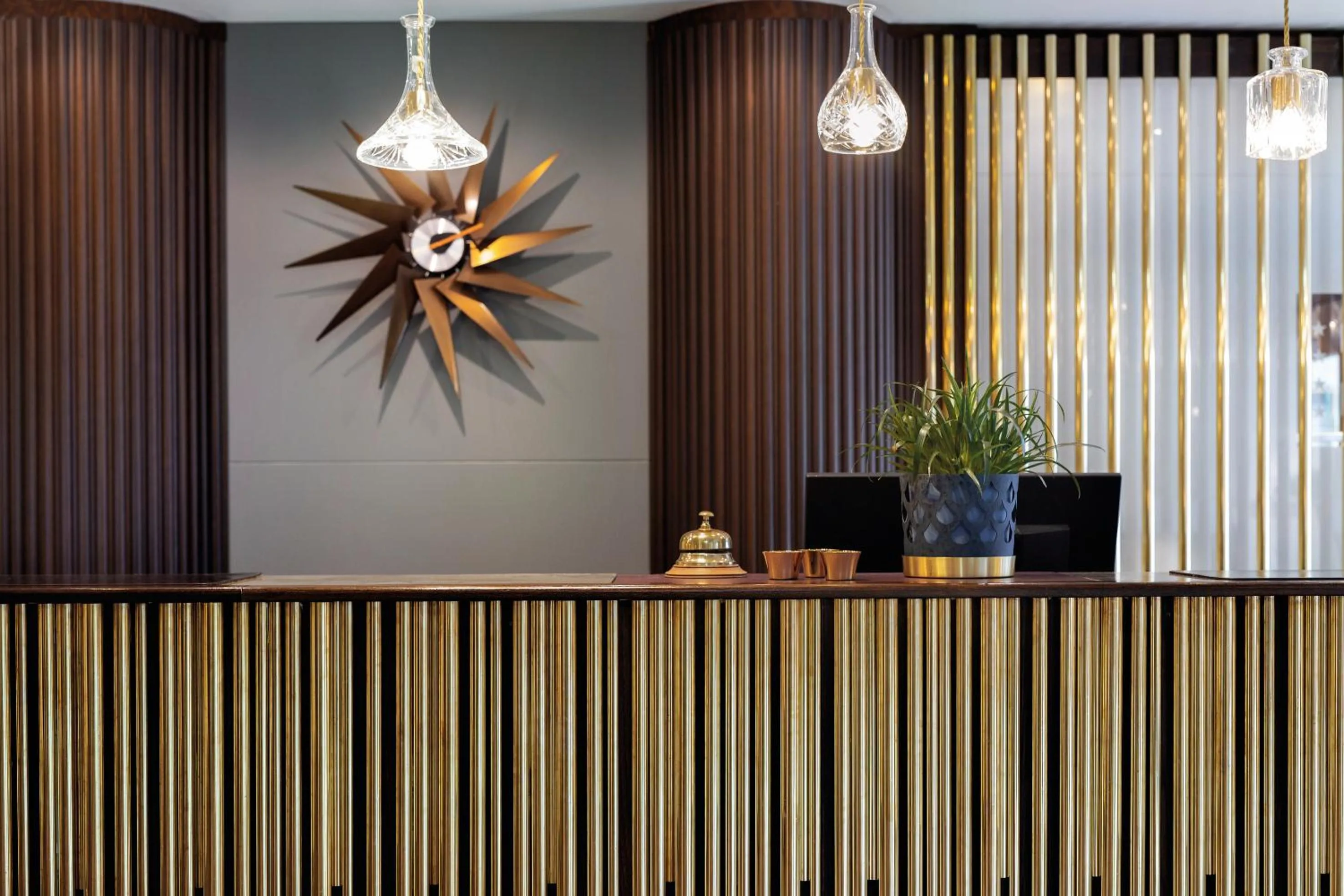 Lobby or reception in Elite Grand Hotel Norrköping