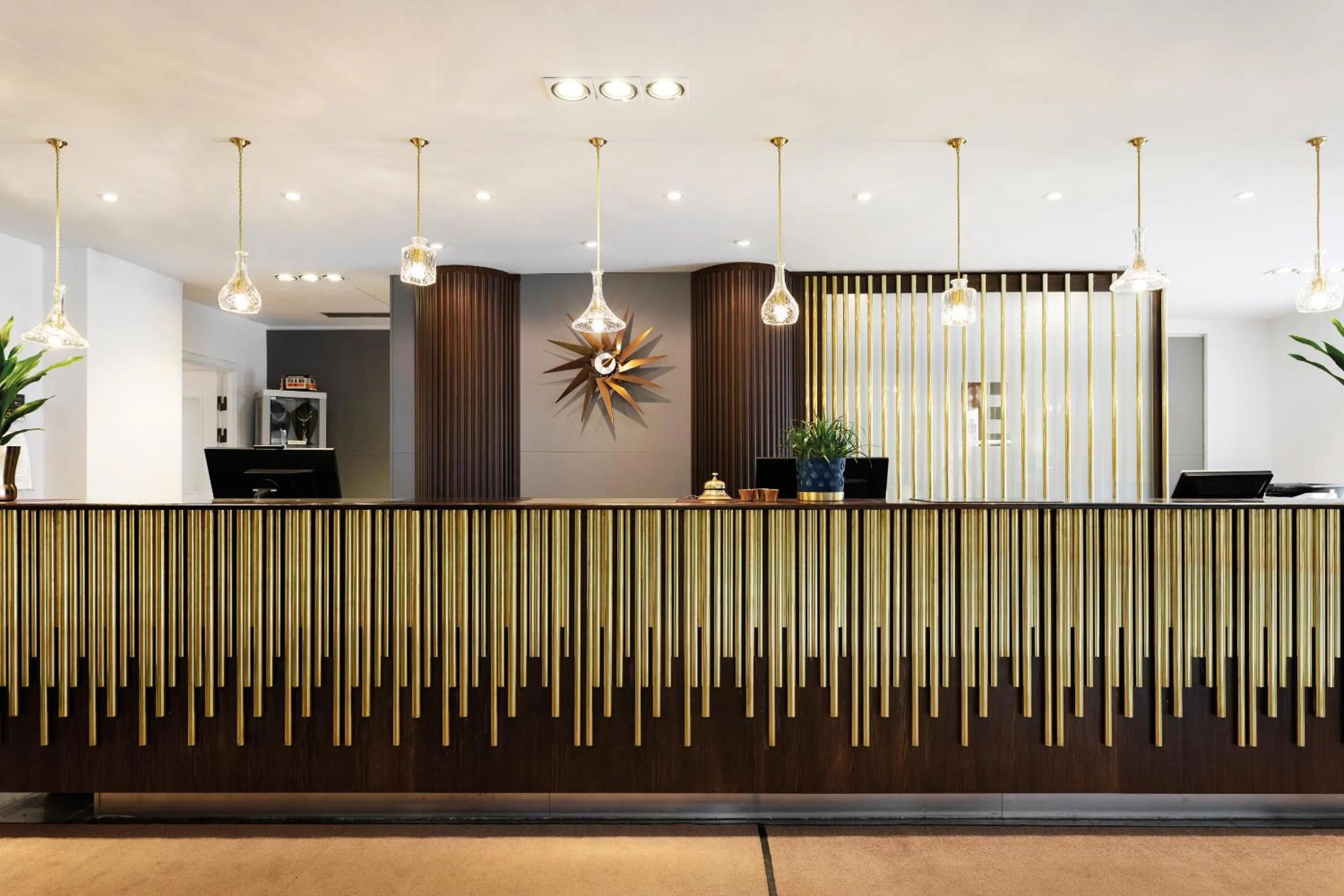 Lobby or reception in Elite Grand Hotel Norrköping