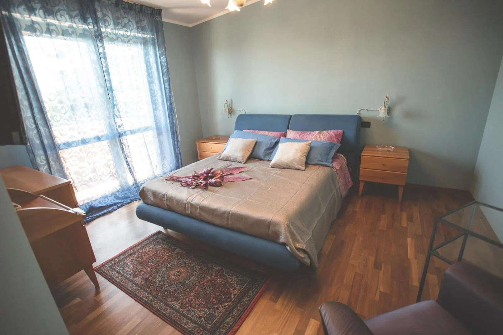 Bedroom, Bed in Villa Malù