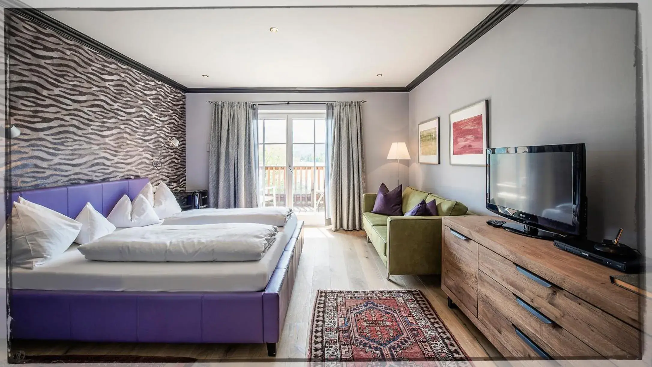 Deluxe Double Room with Lake View and Balcony in Cortisen am See - Adults only Deluxe Double Room with Lake View and Balcony in Cortisen am See - Adults only