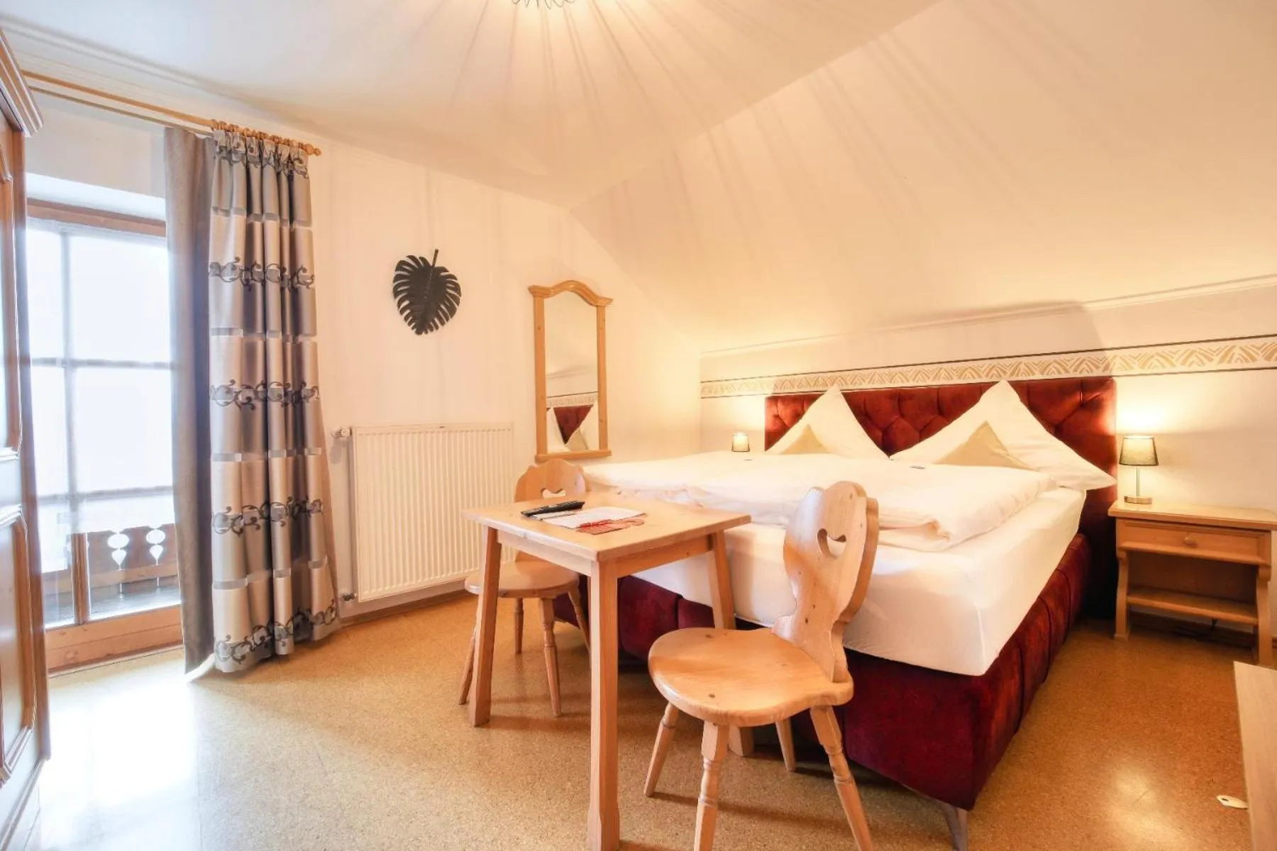 Bedroom, Bed in Hotel Hirschenstein