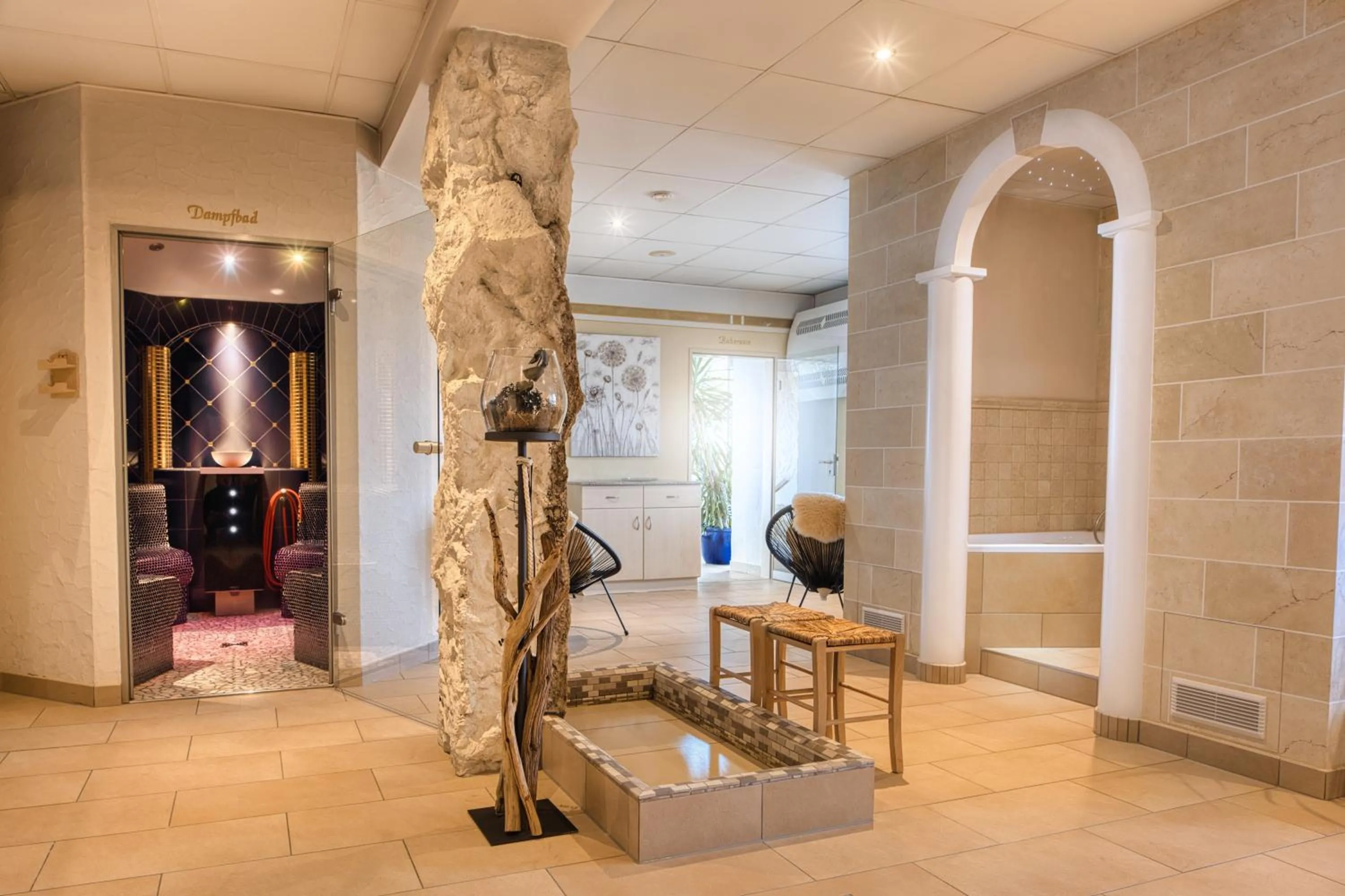 Spa and wellness centre/facilities in Hotel Hirschenstein