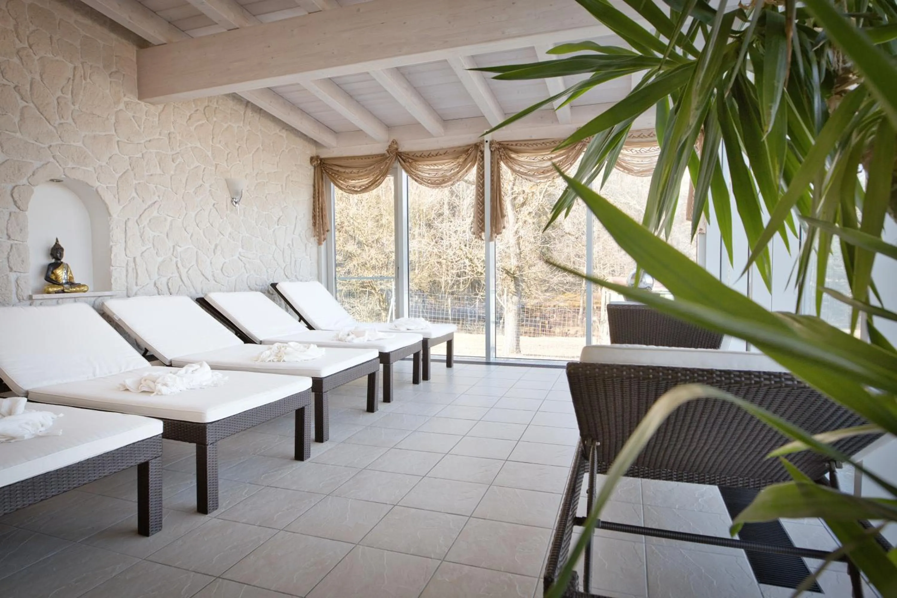Spa and wellness centre/facilities in Hotel Hirschenstein
