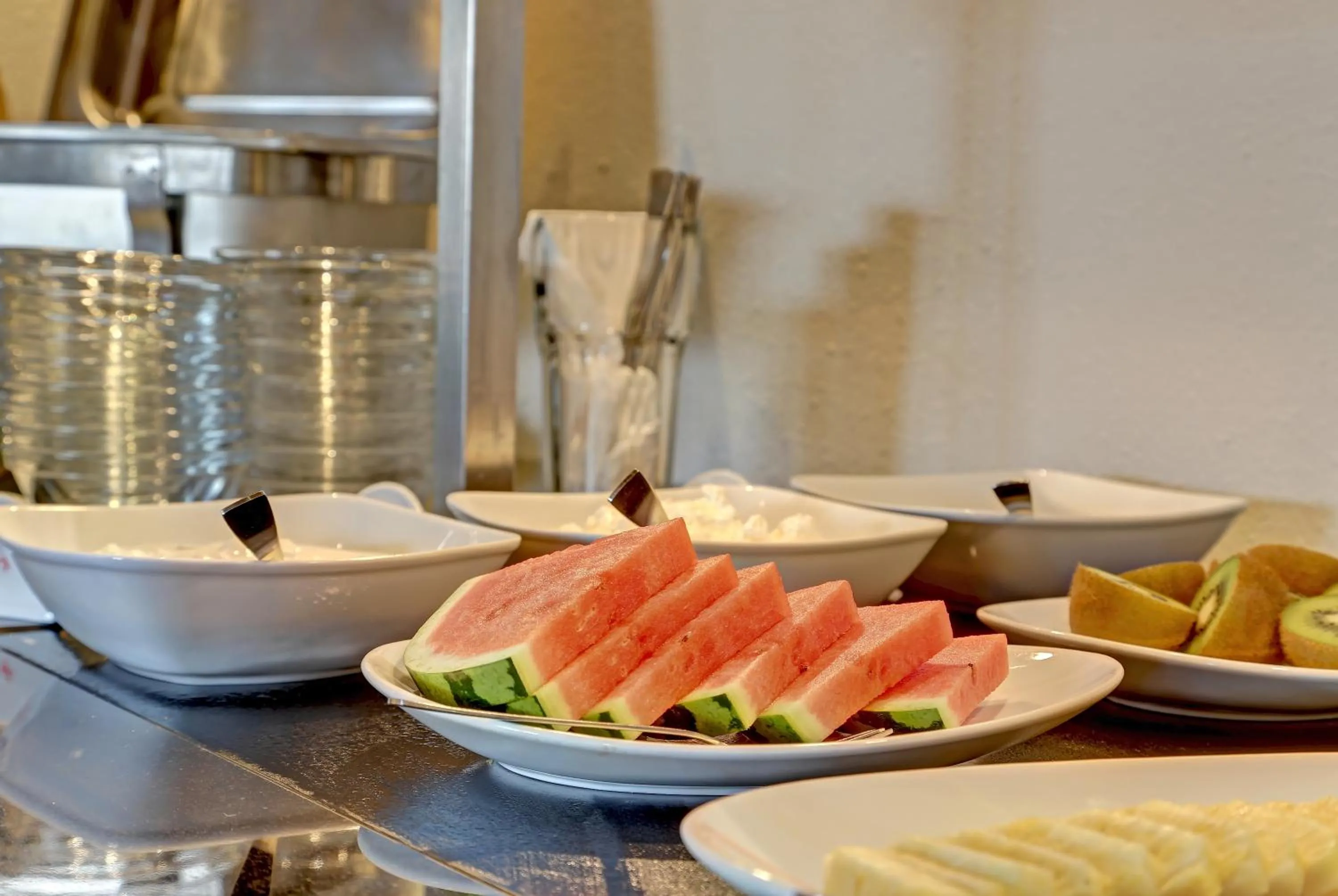 Buffet breakfast in Hotel Hirschenstein