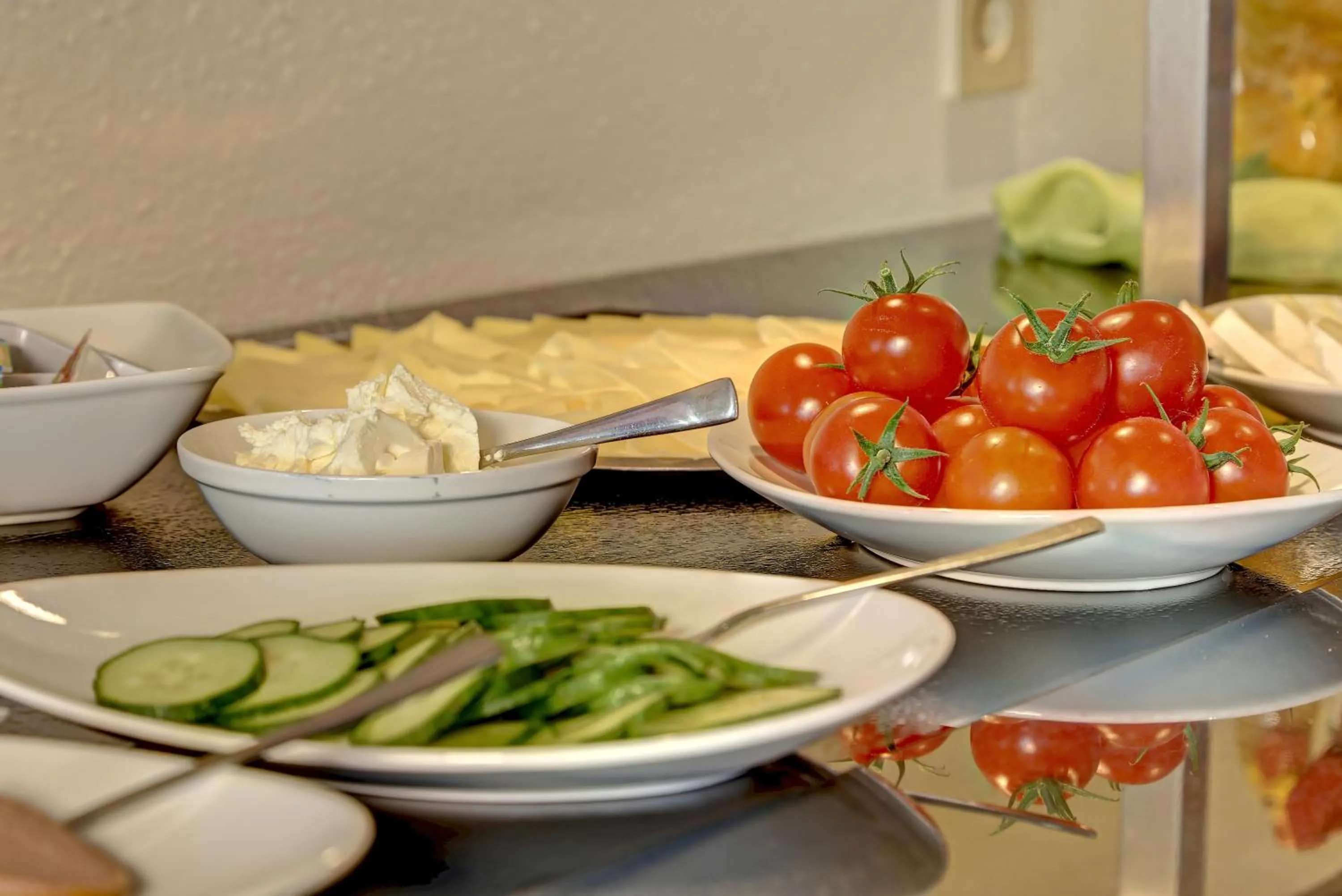 Buffet breakfast in Hotel Hirschenstein