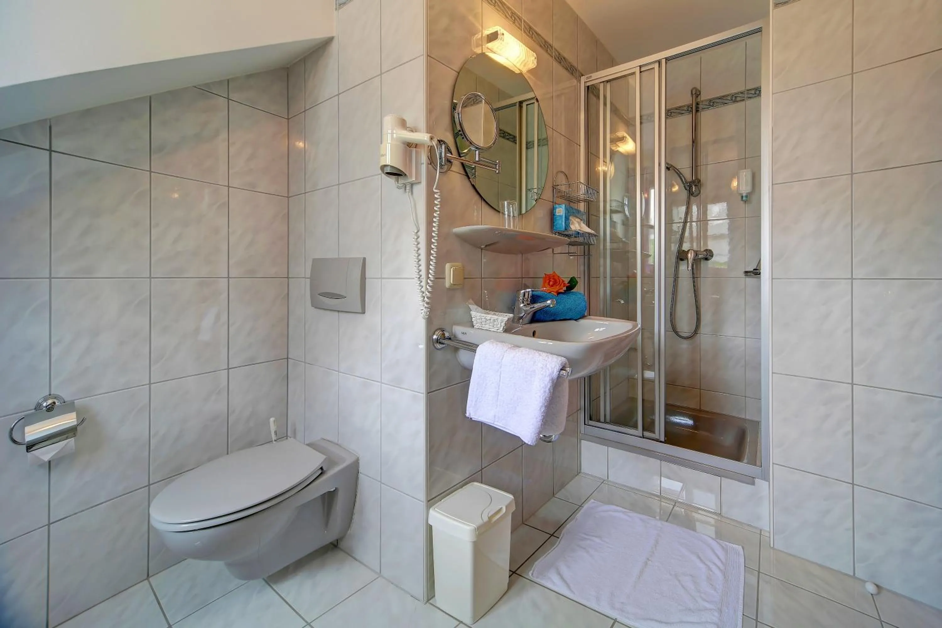 Toilet in Hotel Hirschenstein