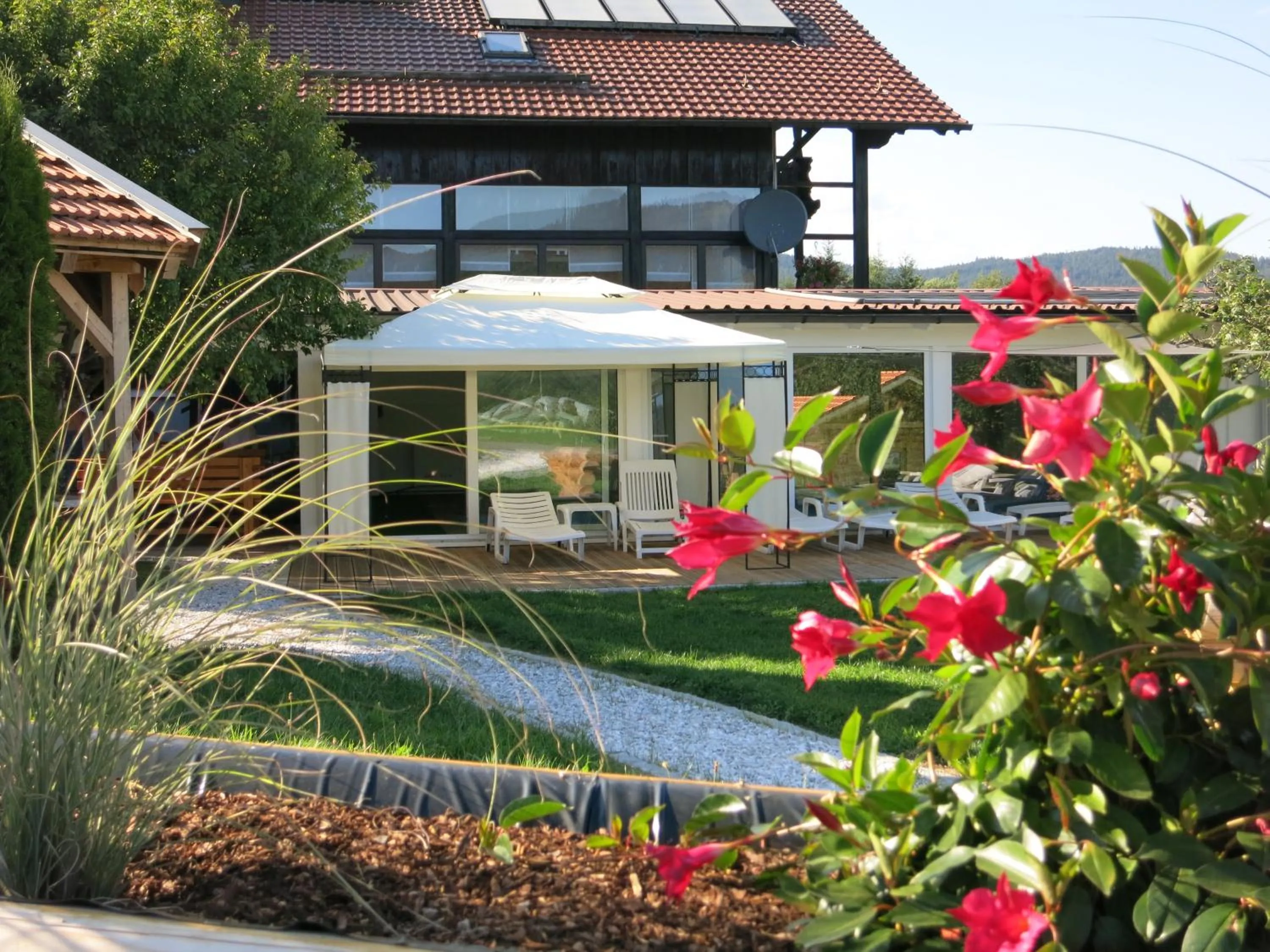 Garden in Hotel Hirschenstein