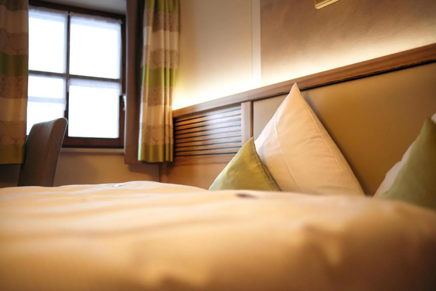 Bedroom, Bed in Hotel Hirschenstein