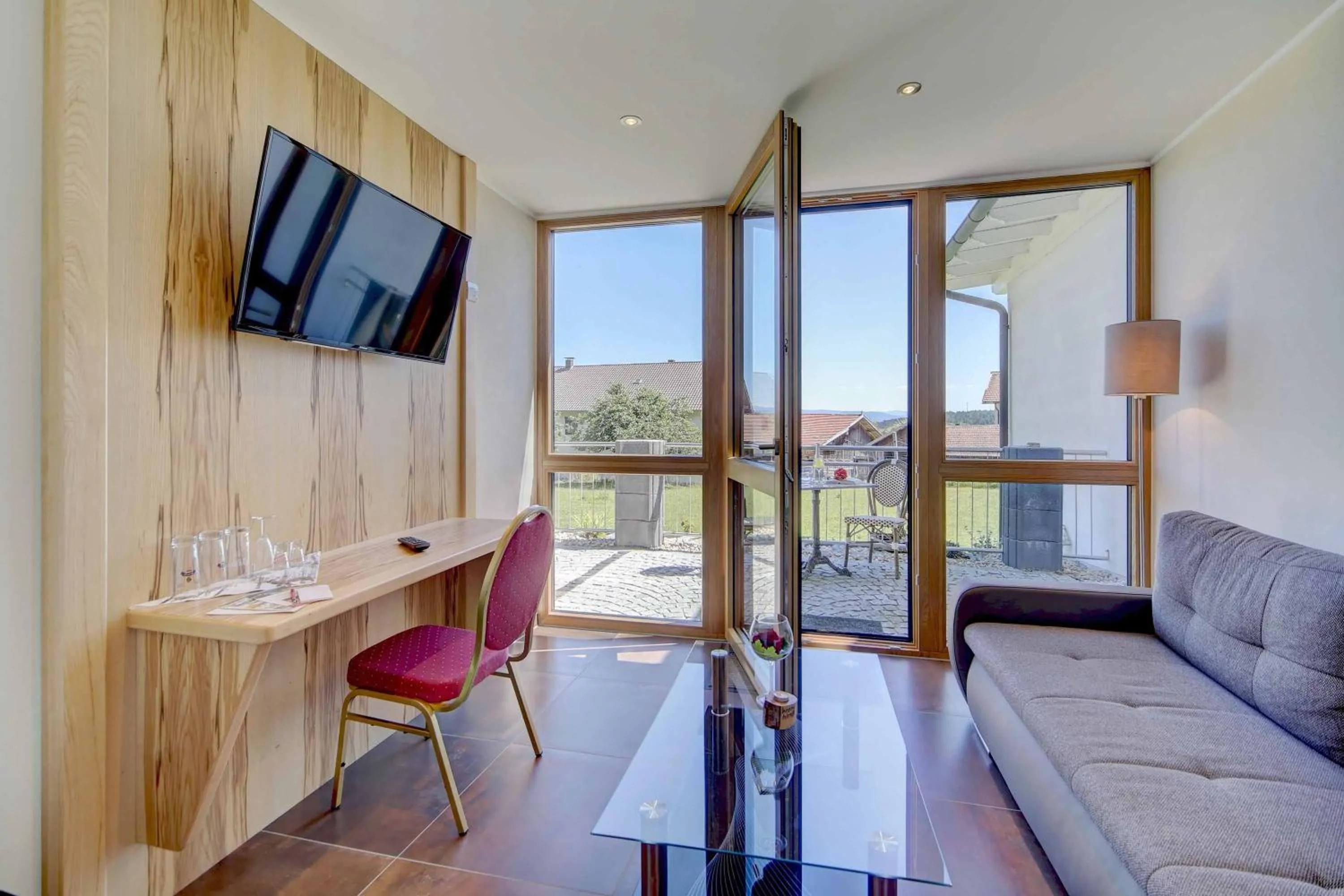 Balcony/Terrace in Hotel Hirschenstein