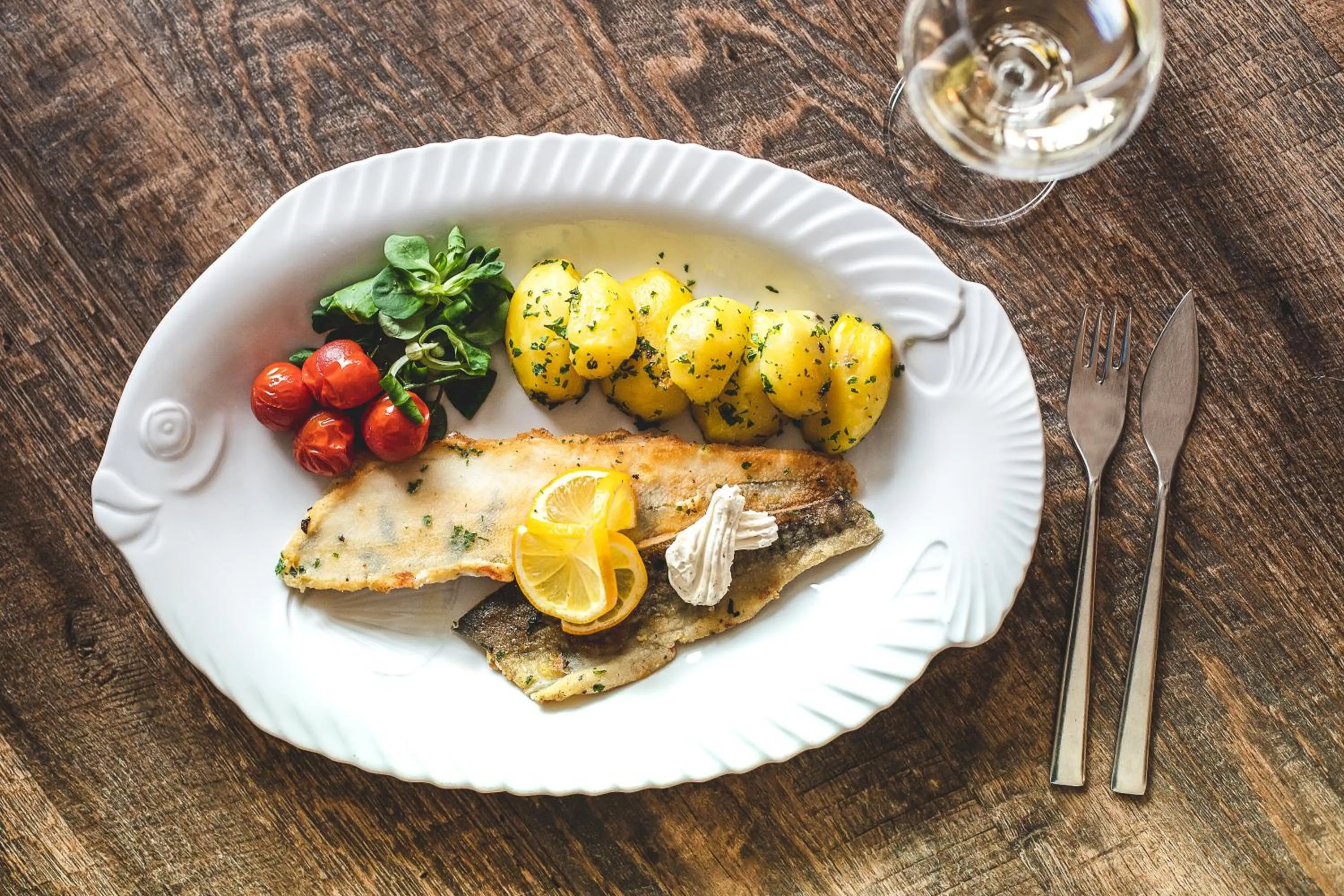 Food close-up in Hotel Aberseehof