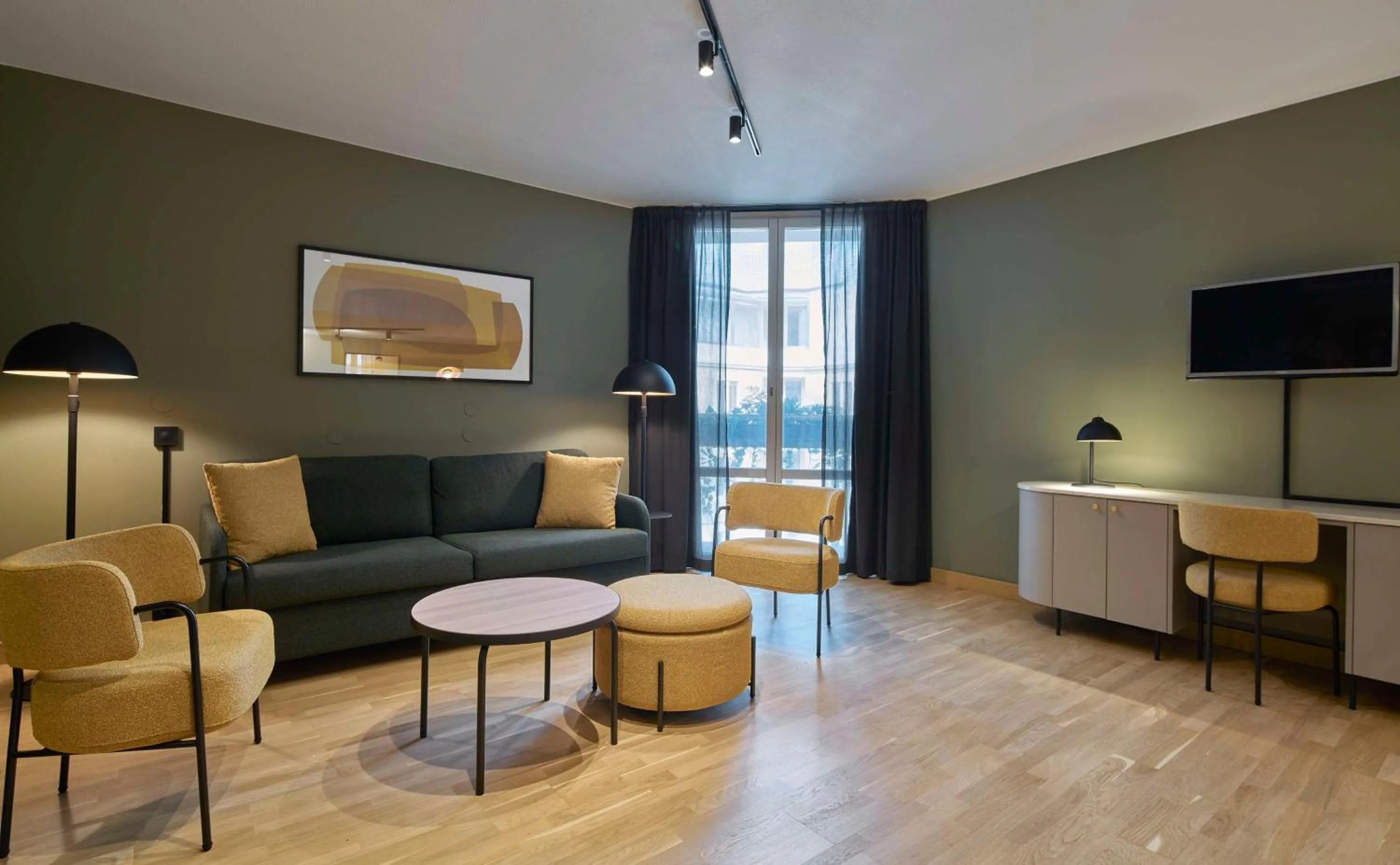 Bedroom in Scandic Crown