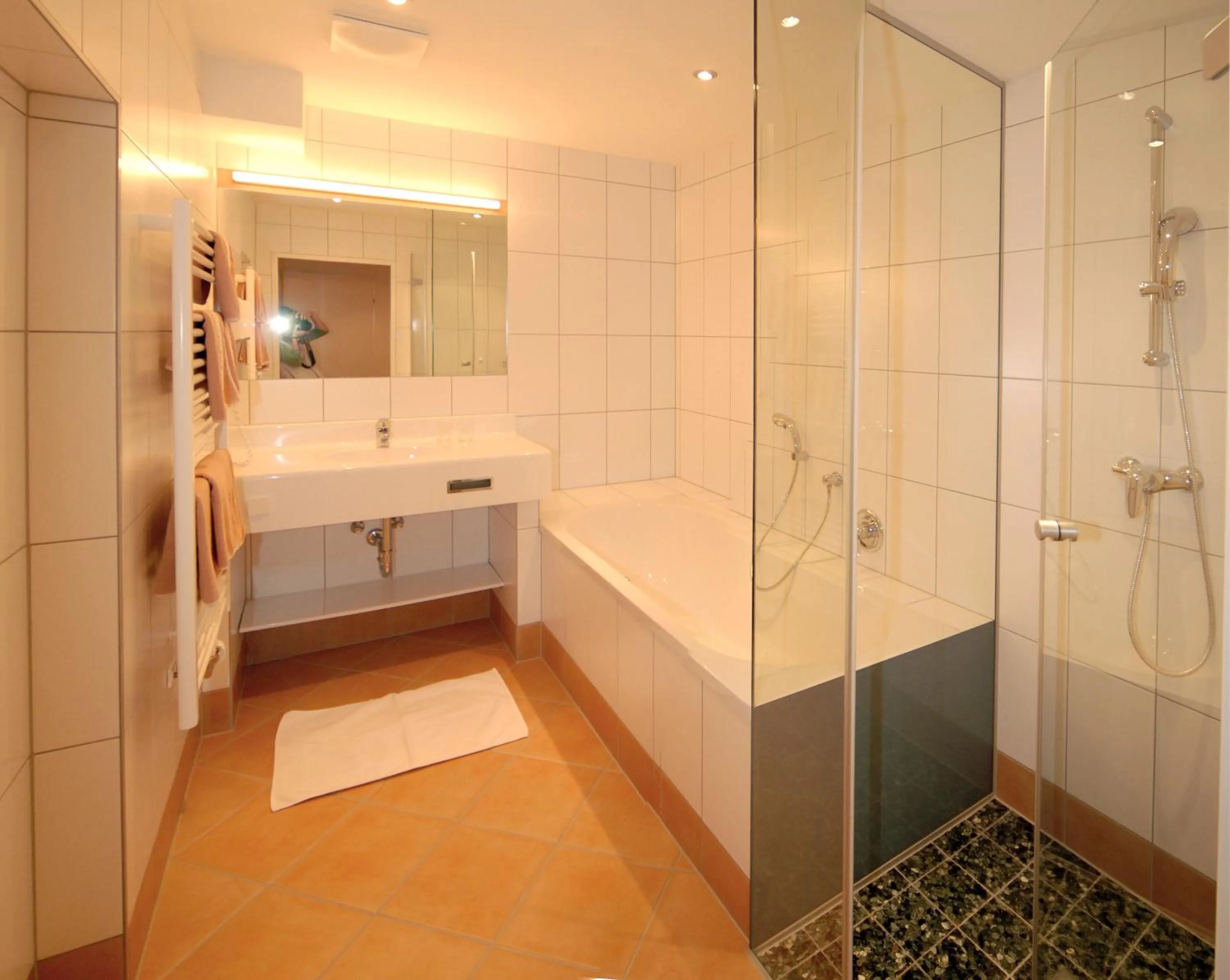 Bathroom in Landhotel Kielhuberhof