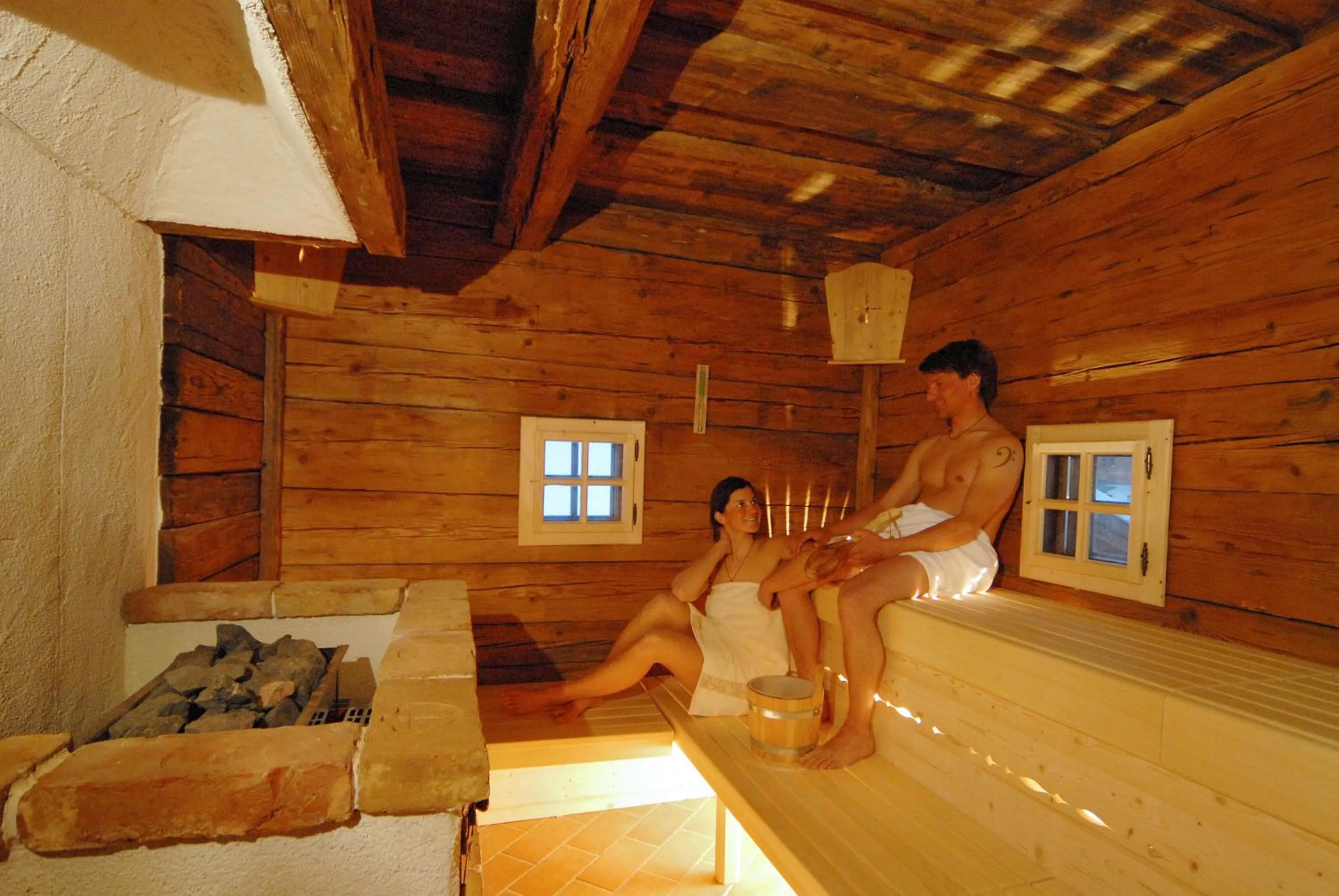 Sauna in Landhotel Kielhuberhof