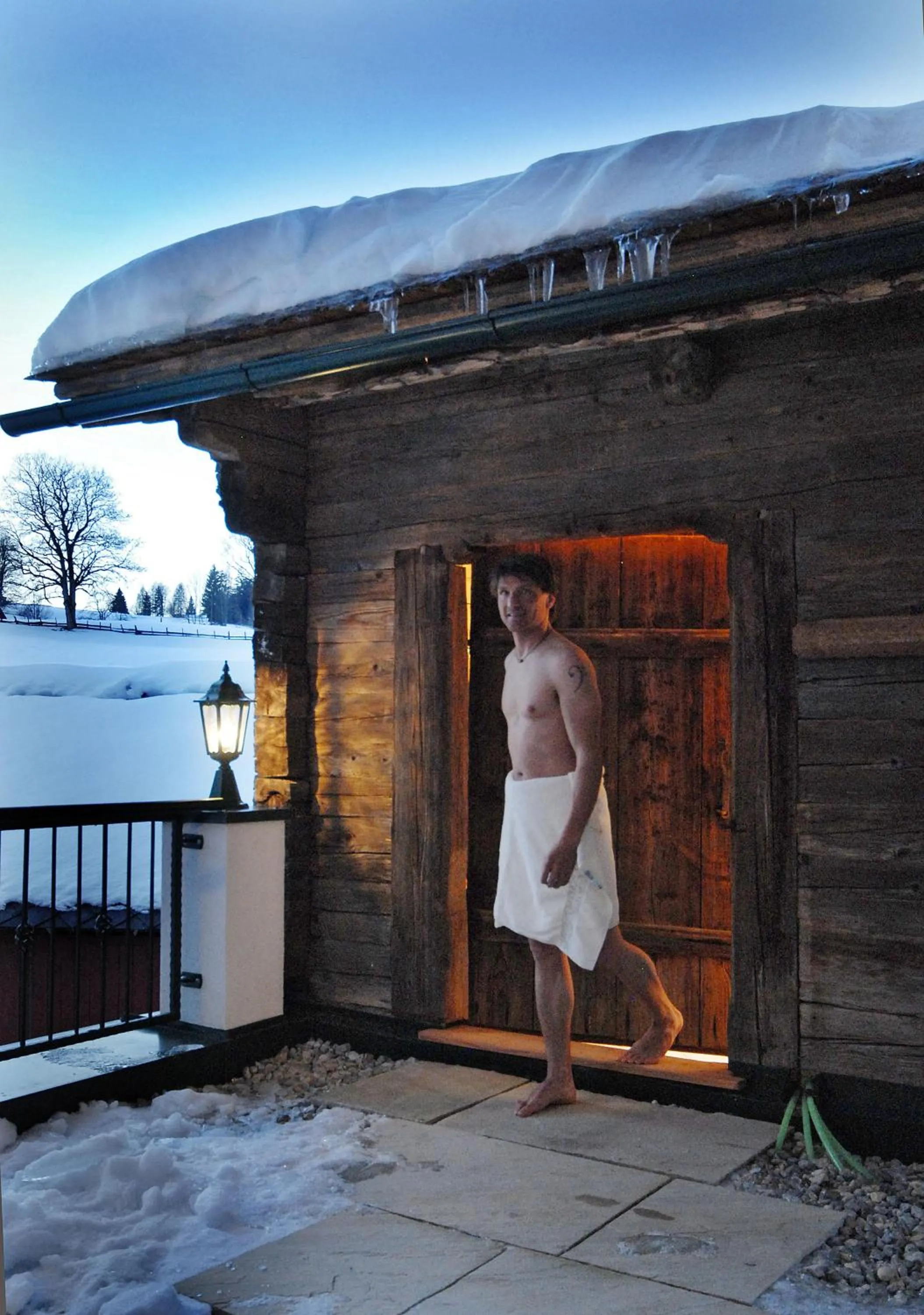 Sauna in Landhotel Kielhuberhof