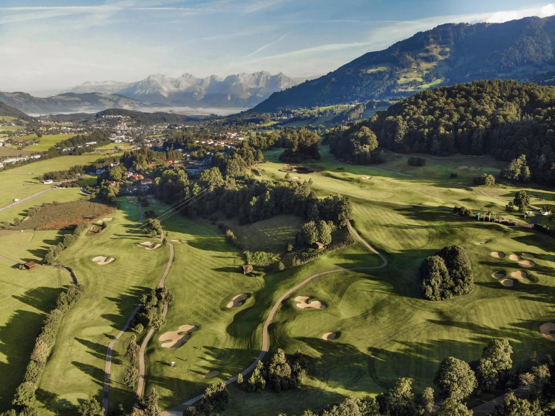 Garden in Grand Tirolia Kitzbühel - Member of Hommage Luxury Hotels Collection